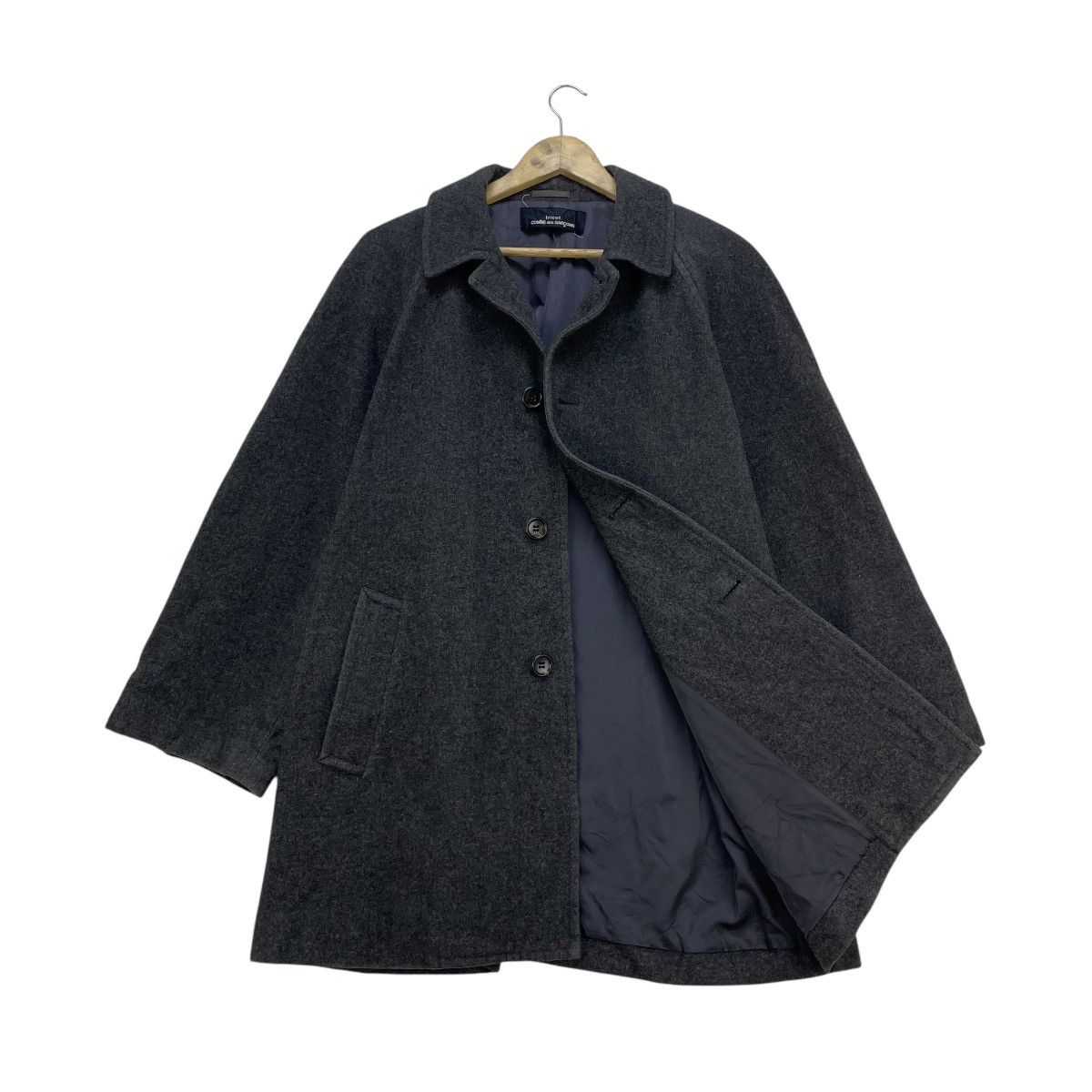 CDG by Comme des Garcons × Comme des Garcons × Vintage 💥Vintage Comme Des Carcons Tricot AD1993 Long Coat Jacket Size US S / EU 44-46 / 1 - 4 Thumbnail