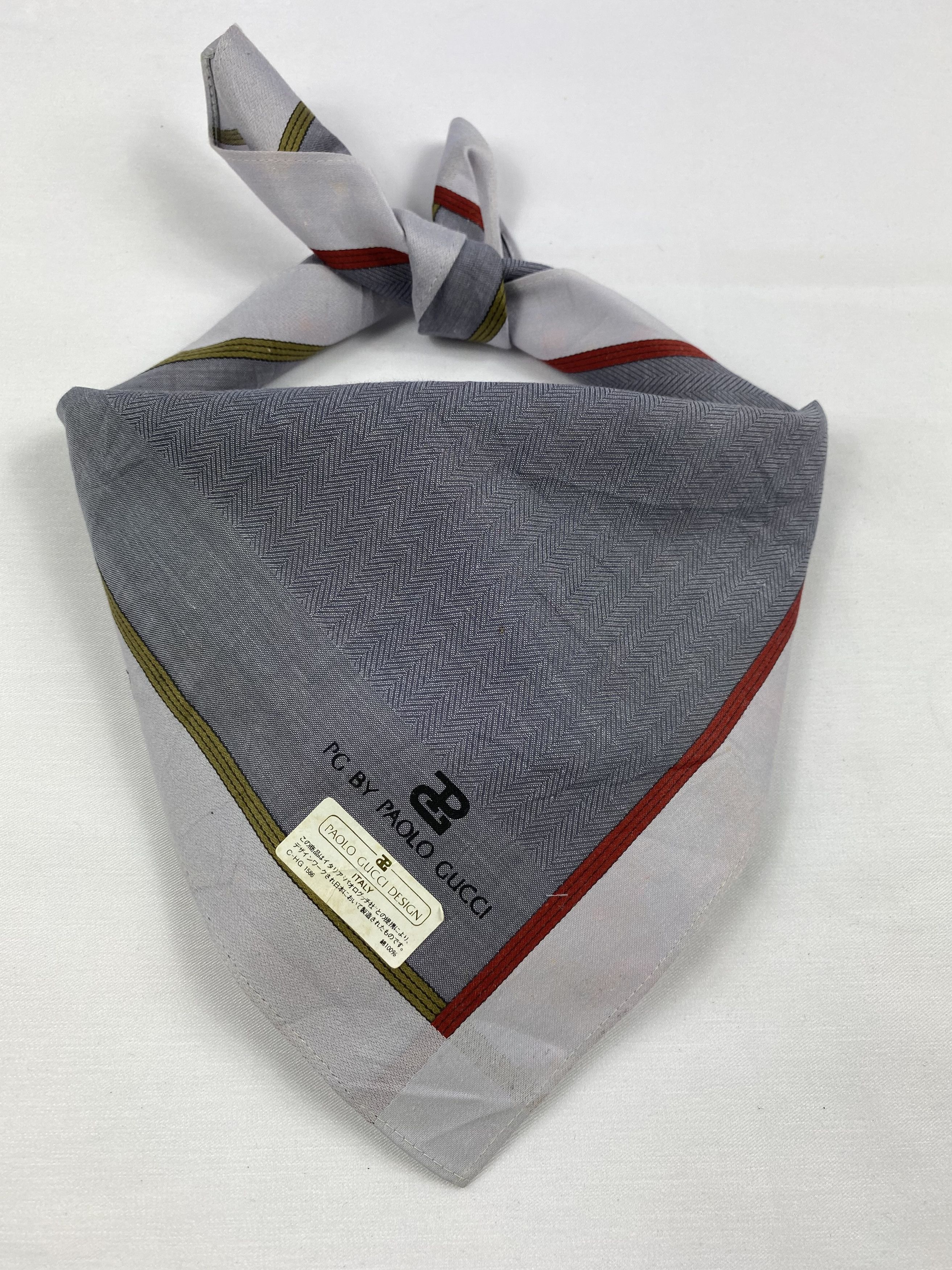 Paolo Gucci Paolo Gucci Handkerchief / Bandana / Neckerchief Size ONE SIZE - 1 Thumbnail