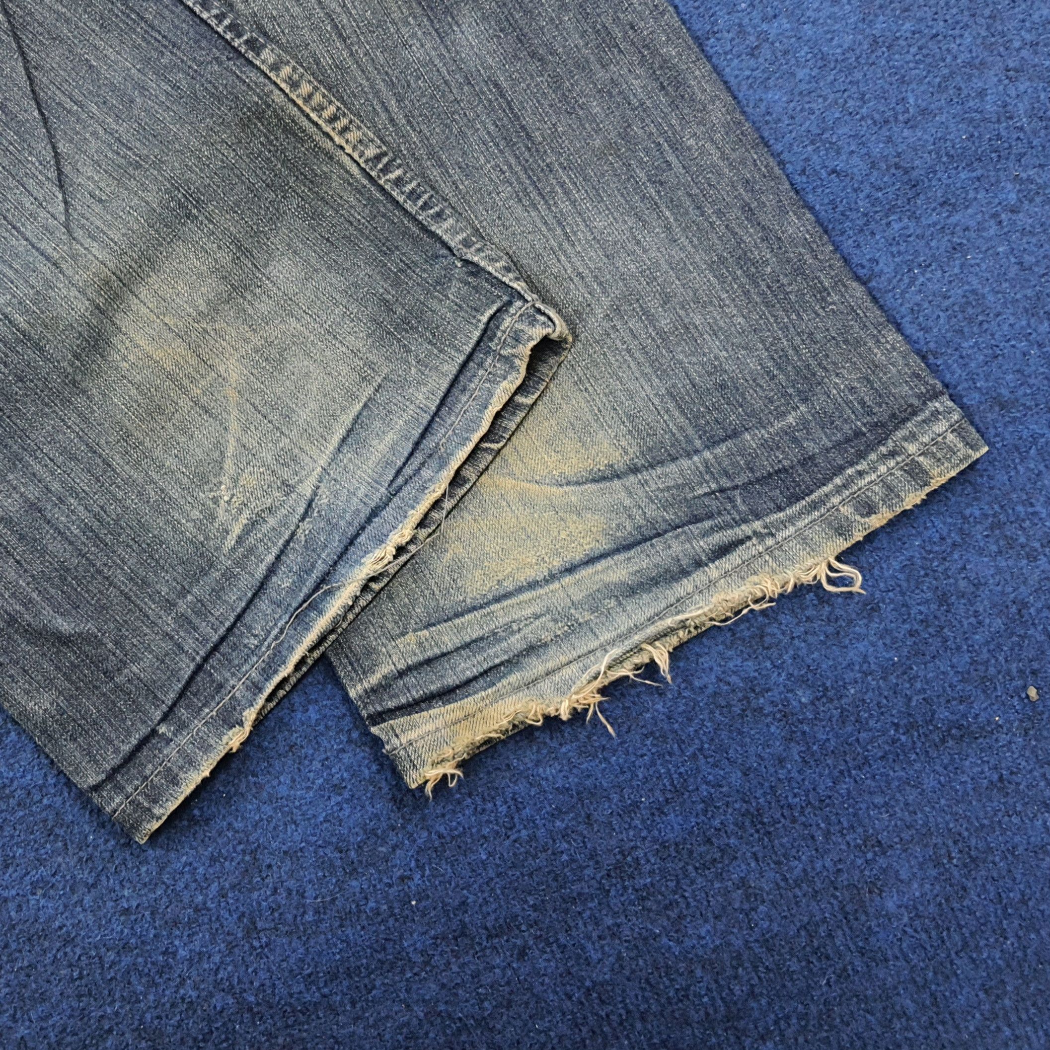 Stussy Vintage Stussy Authentic Workgear Custom Logo Jeans C265N5 Size US 34 / EU 50 - 4 Thumbnail