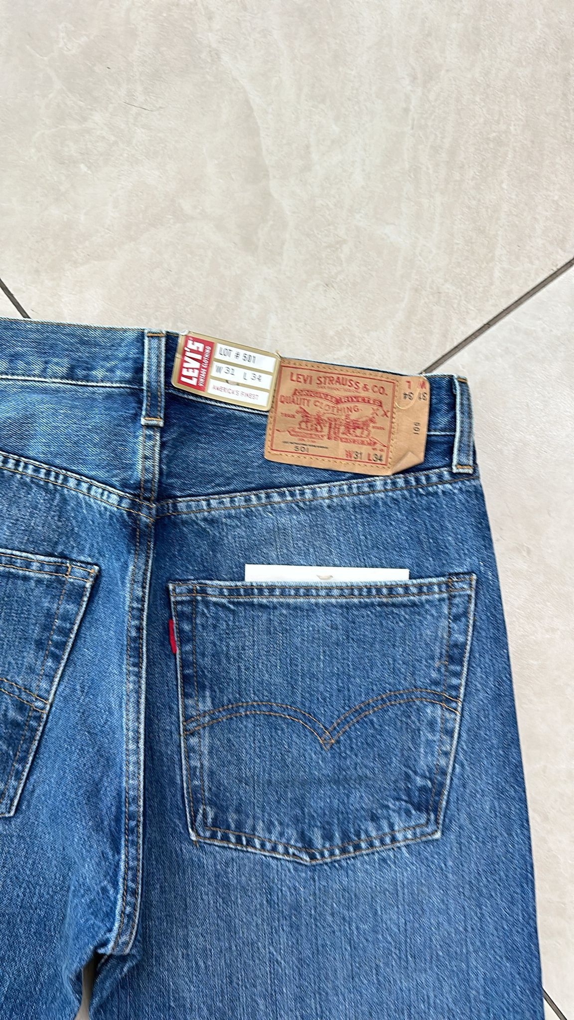 Levi's Vintage Clothing LVC Levi's Vintage Clothing 1976 501XX BigE Selvedge Jeans Size US 31 - 6 Thumbnail