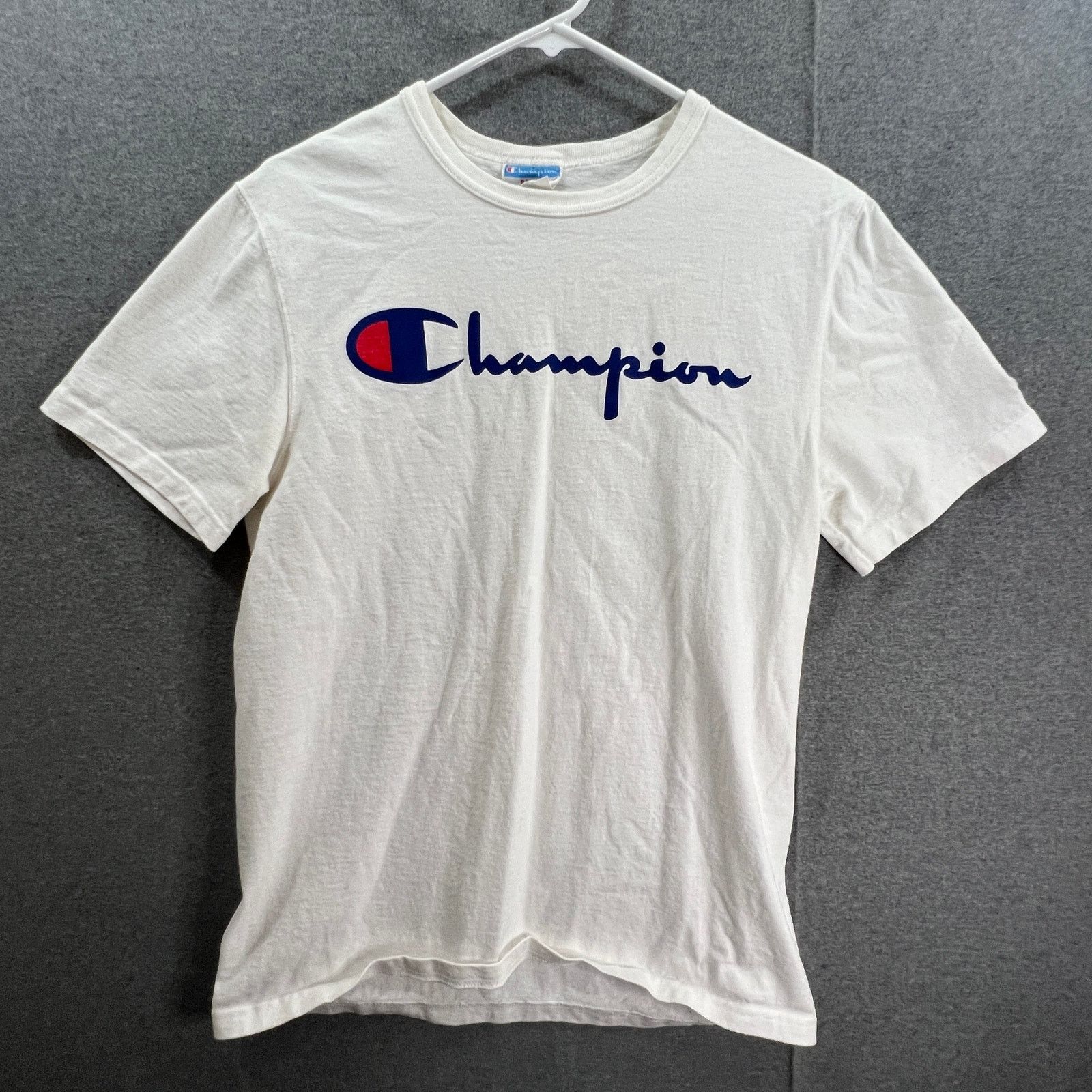 Champion Champion Shirt Adult Small White Casual T Shirt Mens Size US S / EU 44-46 / 1 - 1 Thumbnail