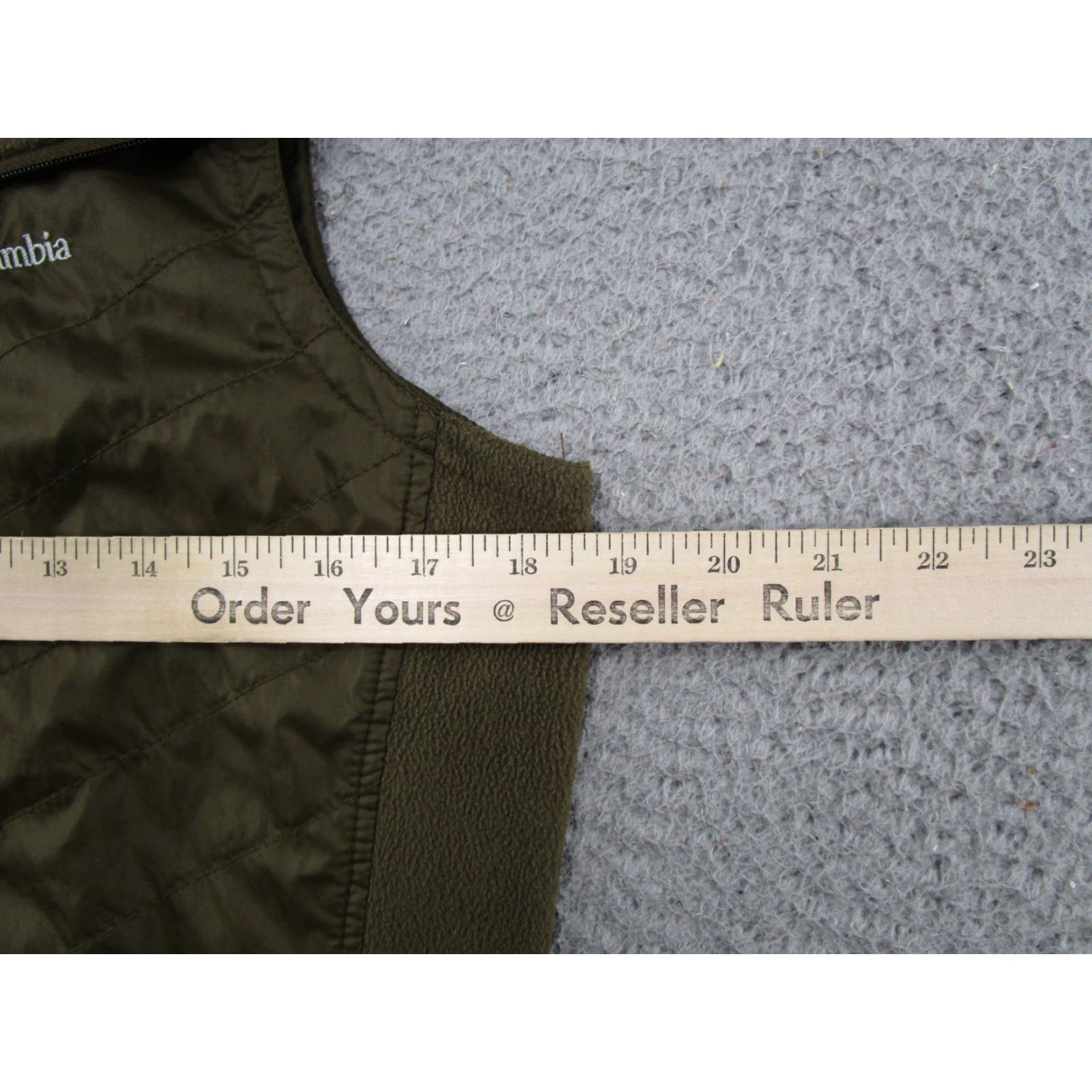 Vintage Columbia Womens Full Zip Vest Lightweight Green Size S Outdoors Camping Size S / US 4 / IT 40 - 5 Thumbnail