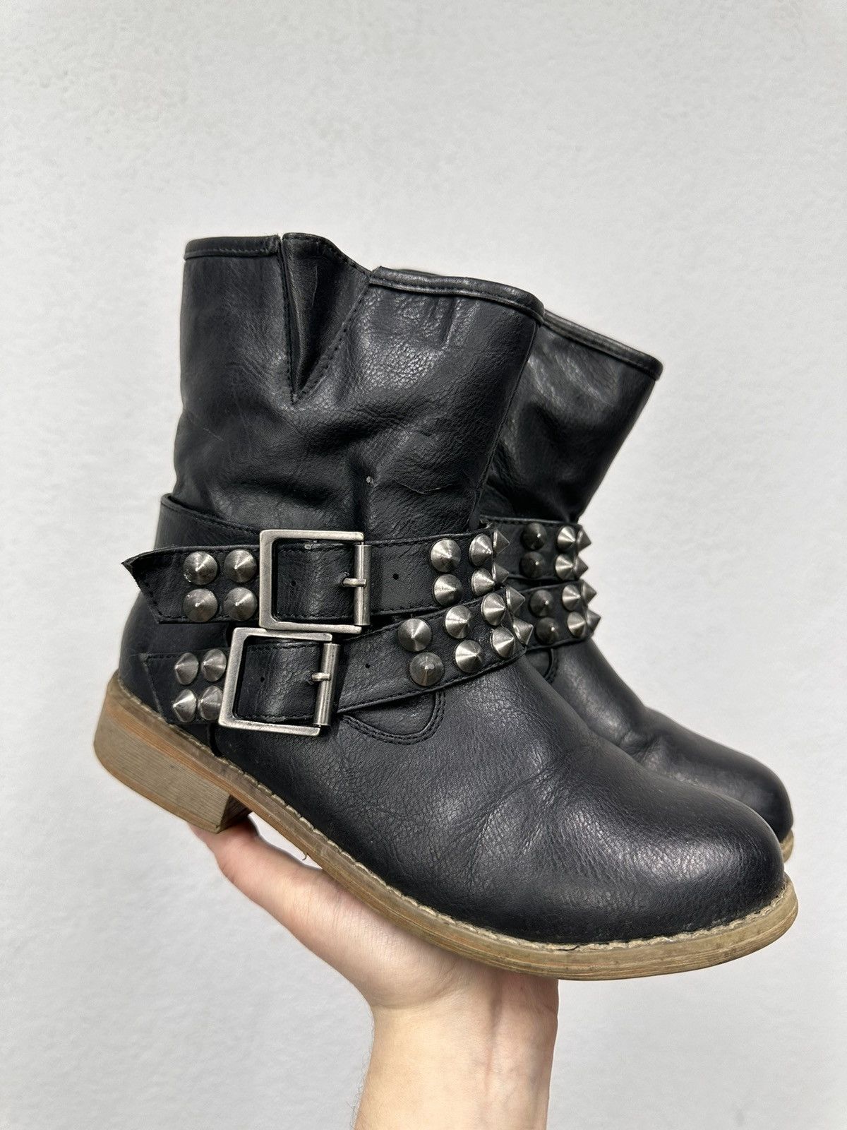 Rieker WOW😻 A.S.98 BEIGE LEATHER ANKLE WESTERN VINTAGE ISSEY MIYAKE Size US 6 / IT 36 - 1 Thumbnail