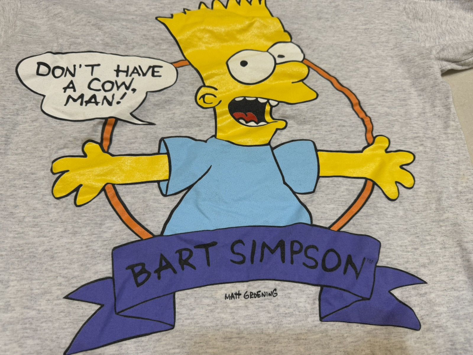 Vintage Vintage 90s Bart Simpson The Simpsons 1994 T-Shirt Size US M / EU 48-50 / 2 - 2 Thumbnail