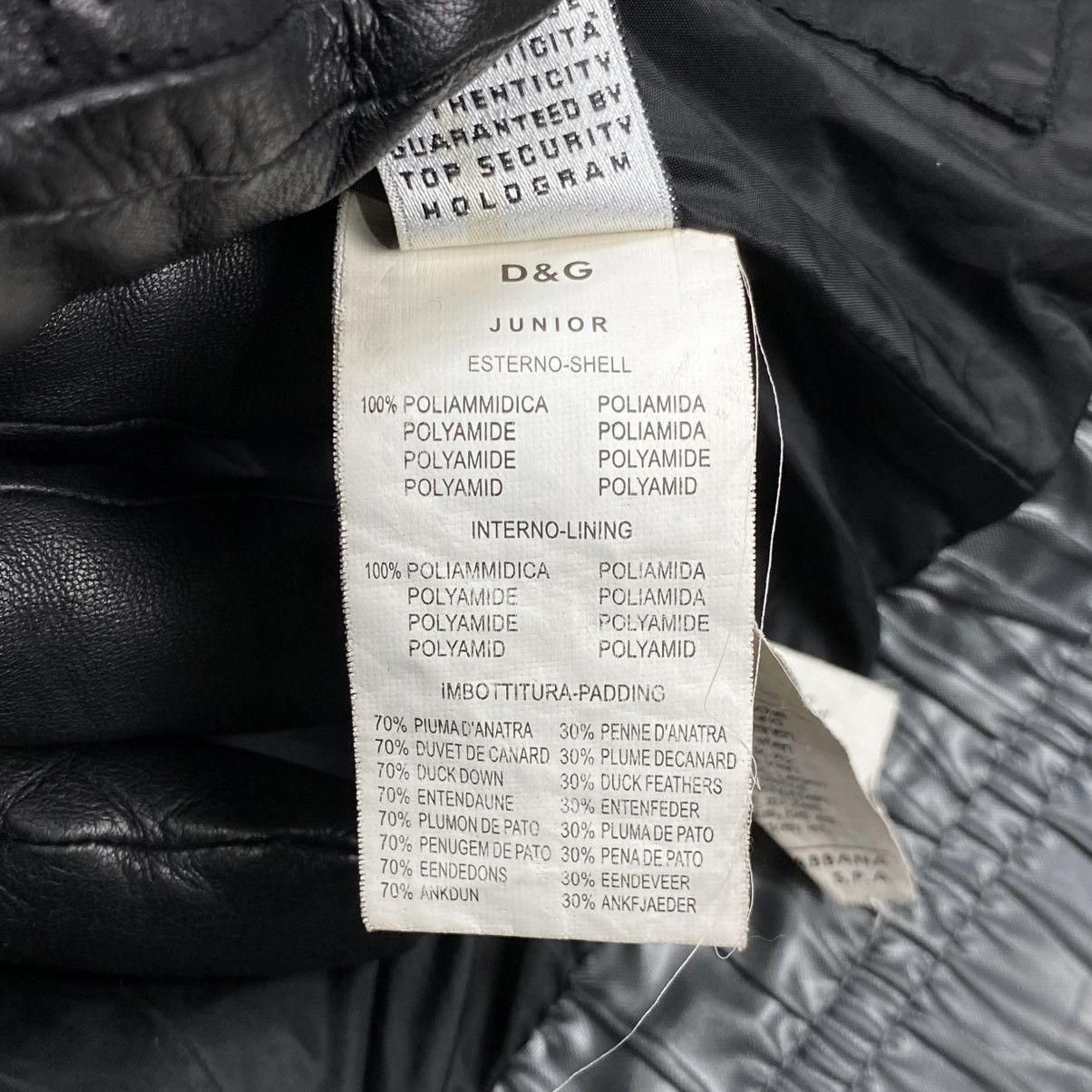 Dolce & Gabbana Junior Multi Pocket Puffer Jacket Size US M / EU 48-50 / 2 - 12 Thumbnail