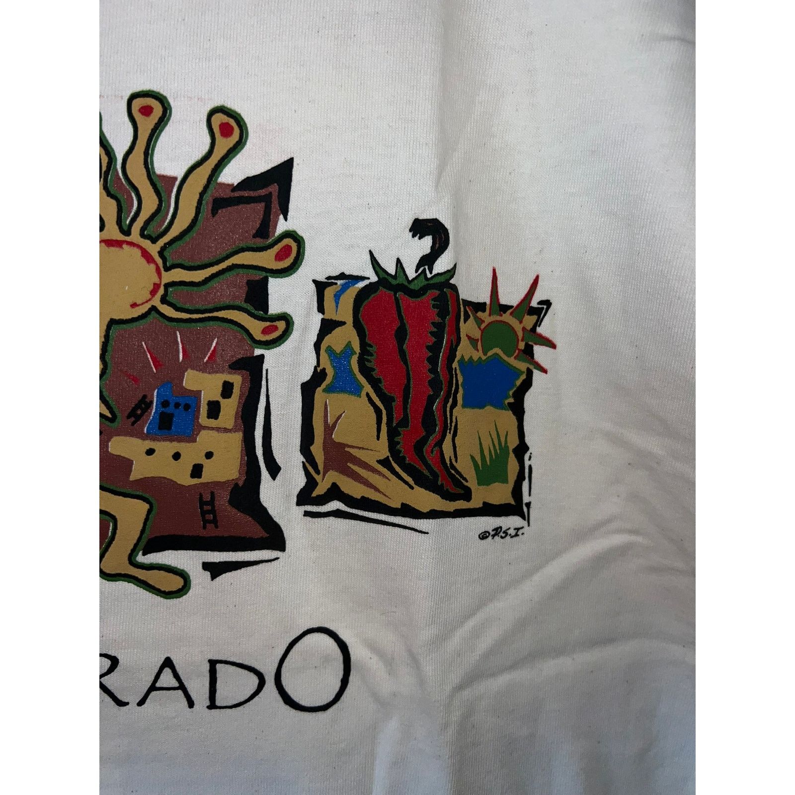 Fruit Of The Loom Vintage Native American Shirt Kokopelli Tee VTG 90s VTG XL Size US XL / EU 56 / 4 - 4 Thumbnail