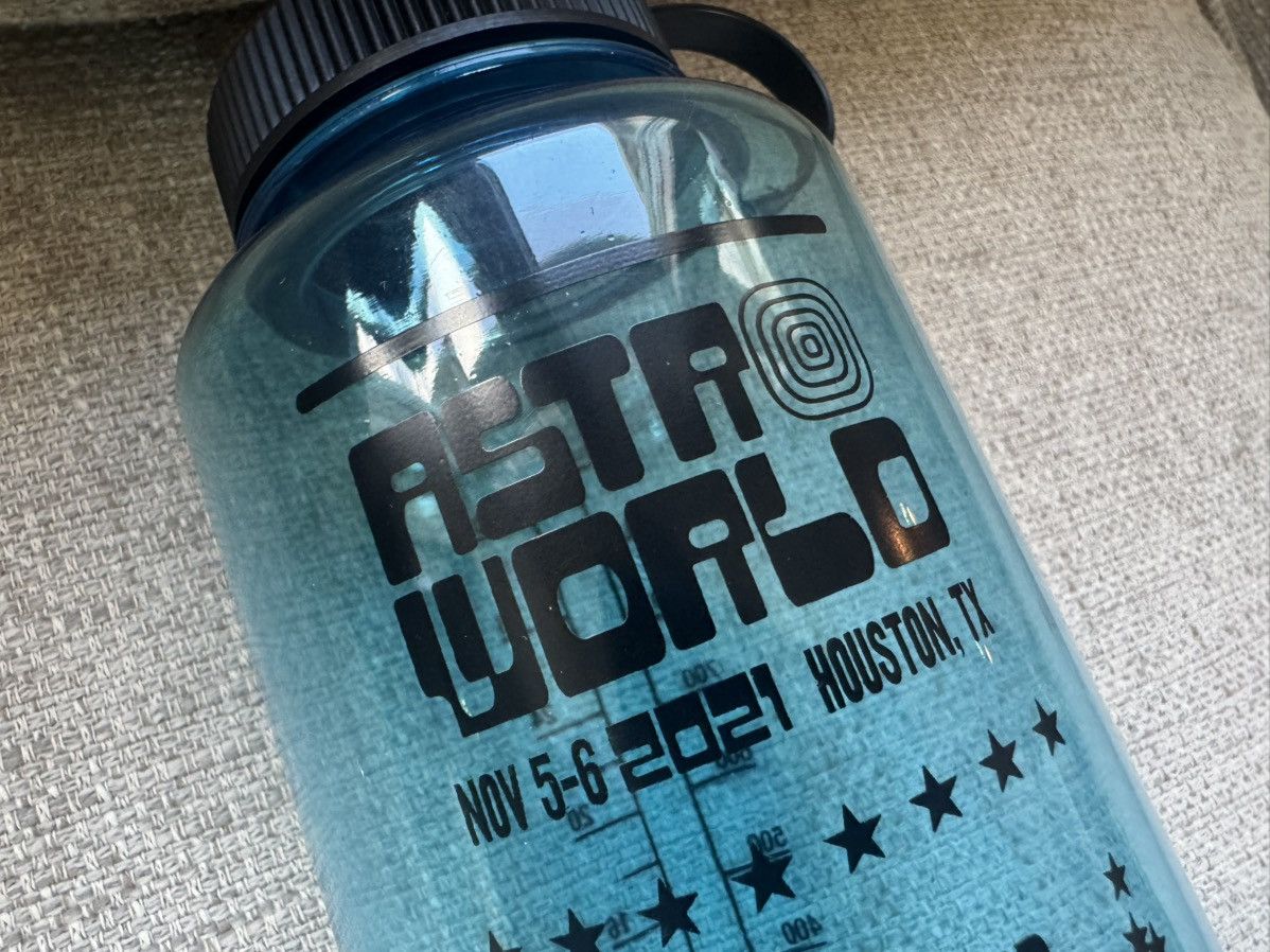 Travis Scott Travis Scott 2021 Astroworld Festival Water Bottle Blue Size ONE SIZE - 2 Thumbnail