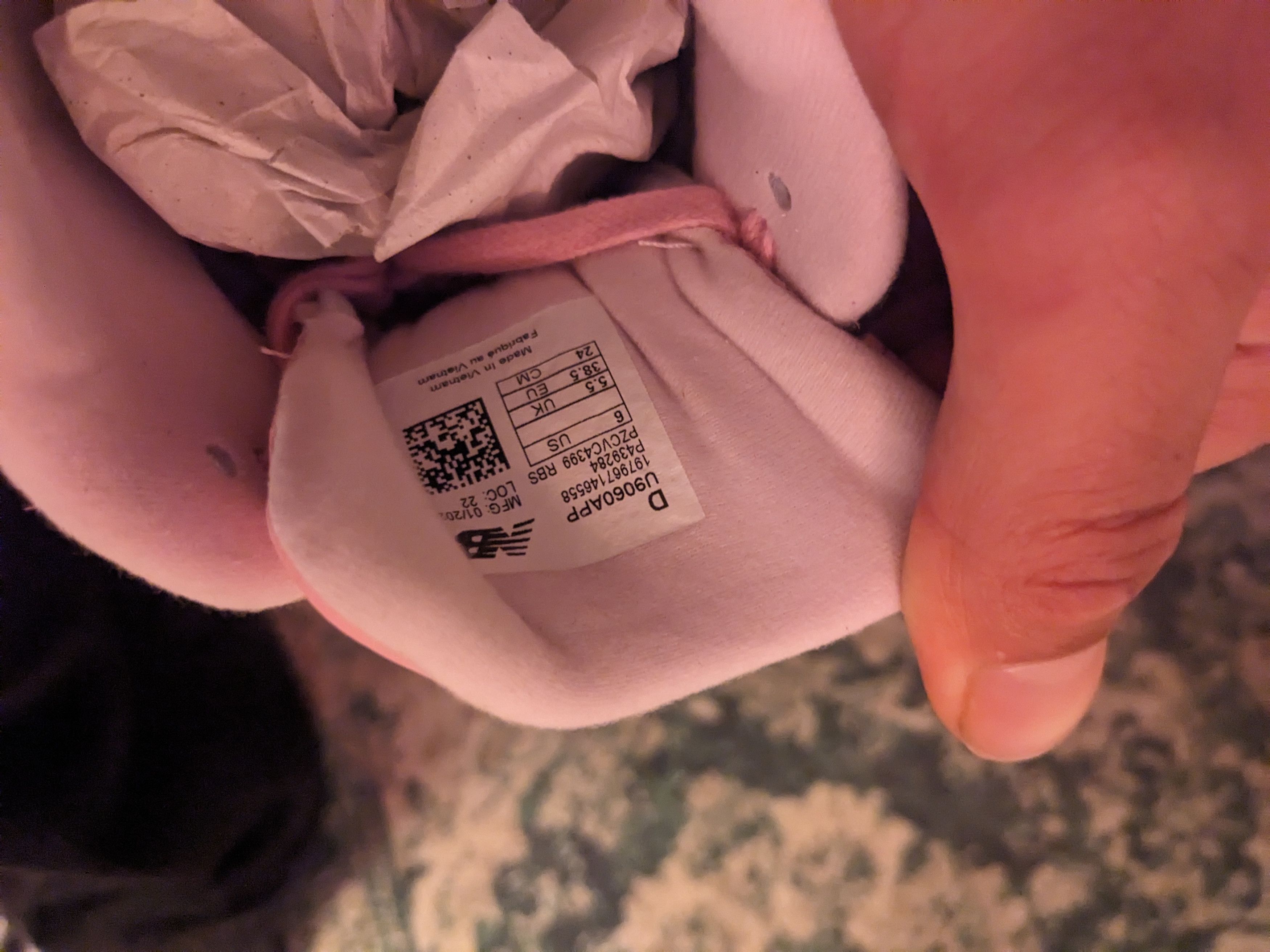 New Balance New Balance 9060 Pink Overdye - ASOS exclusive uk5.5 us6 Size US 6 / IT 36 - 7 Thumbnail