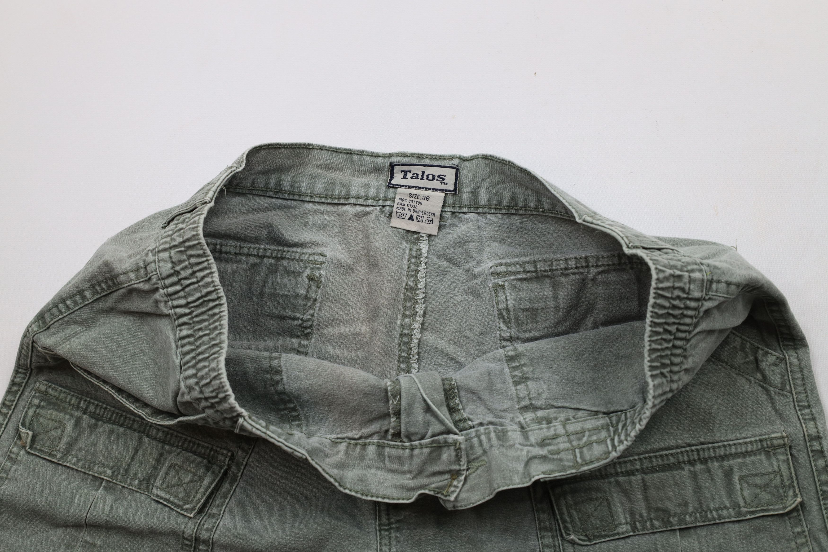 Vintage Vintage 90s Streetwear Above Knee Front Pocket Cargo Shorts Size US 36 / EU 52 - 6 Thumbnail