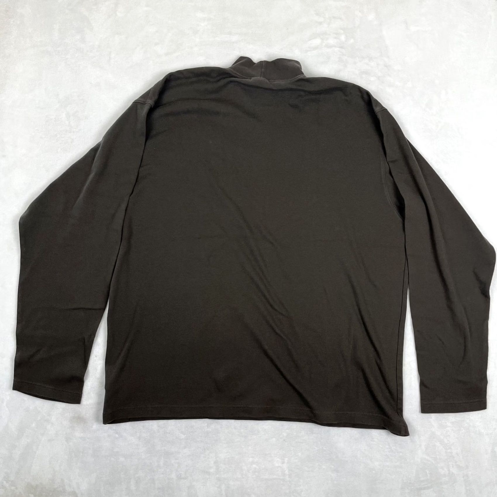 Vintage Columbia Mens Long Sleeve T-Shirt 2XL Brown Mock Neck Logo Solid Jersey Functional Top Size US XXL / EU 58 / 5 - 7 Thumbnail
