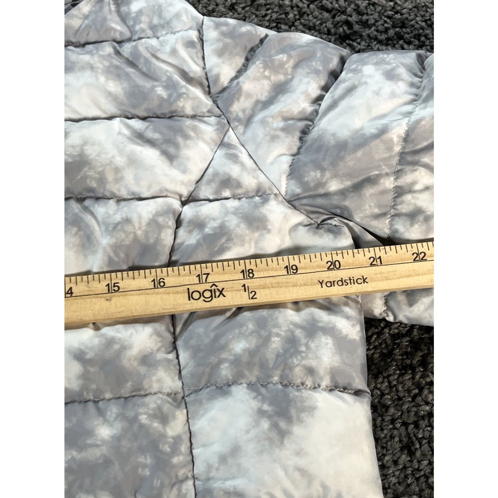 Eddie Bauer Eddie Bauer Jacket, Down Puffer, Womens Large, Gray, Hooded, Long, Winter. Size L / US 10 / IT 46 - 4 Thumbnail
