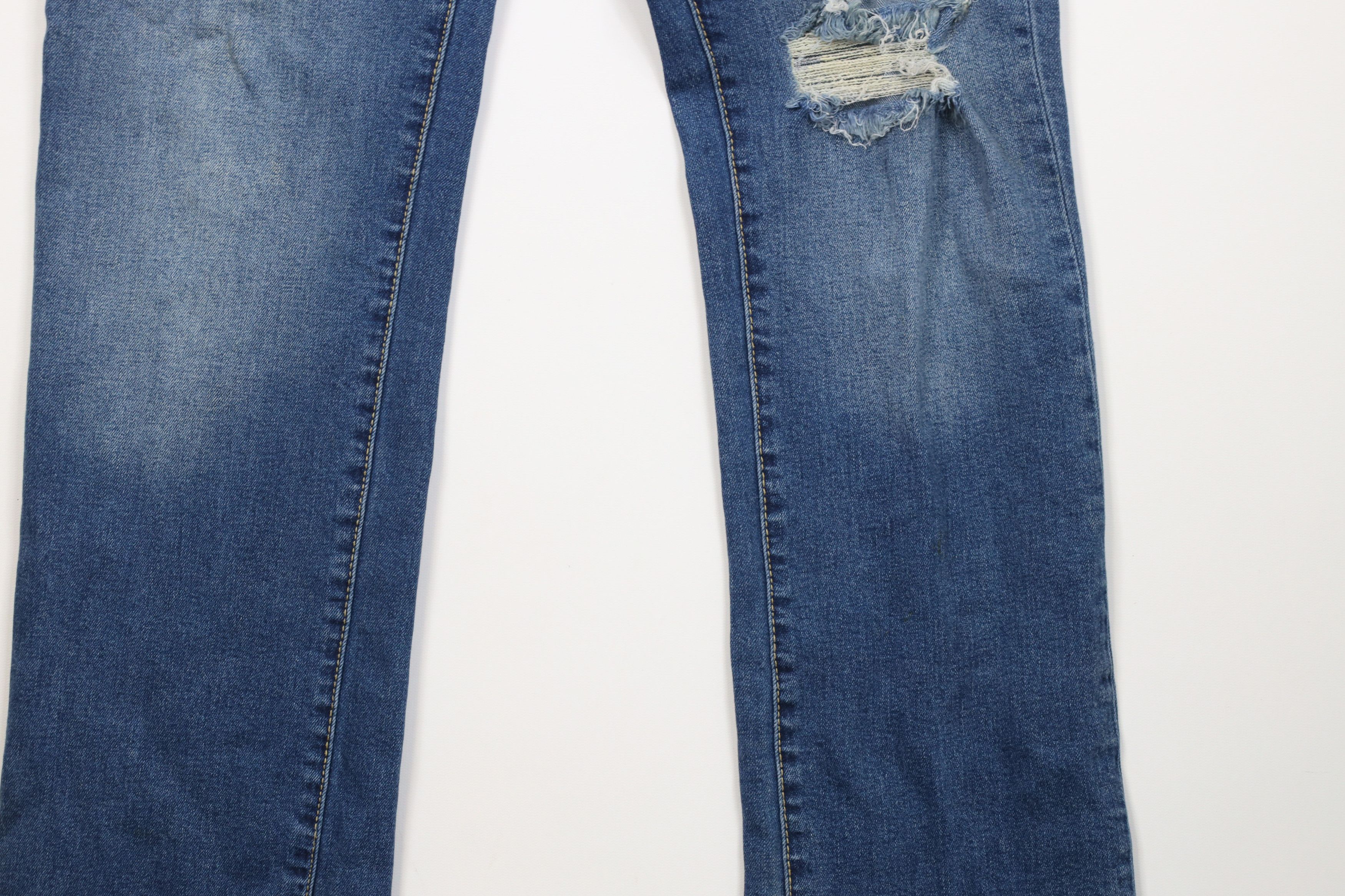 True Religion True Religion Stretch Ricky Relaxed Fit Denim Jeans Blue Size US 31 - 4 Thumbnail