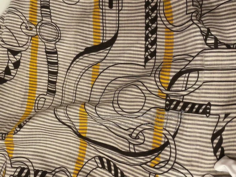 Hermes Hermes size 138×138cm Grey patterned cashmere scarf Size ONE SIZE - 9 Thumbnail