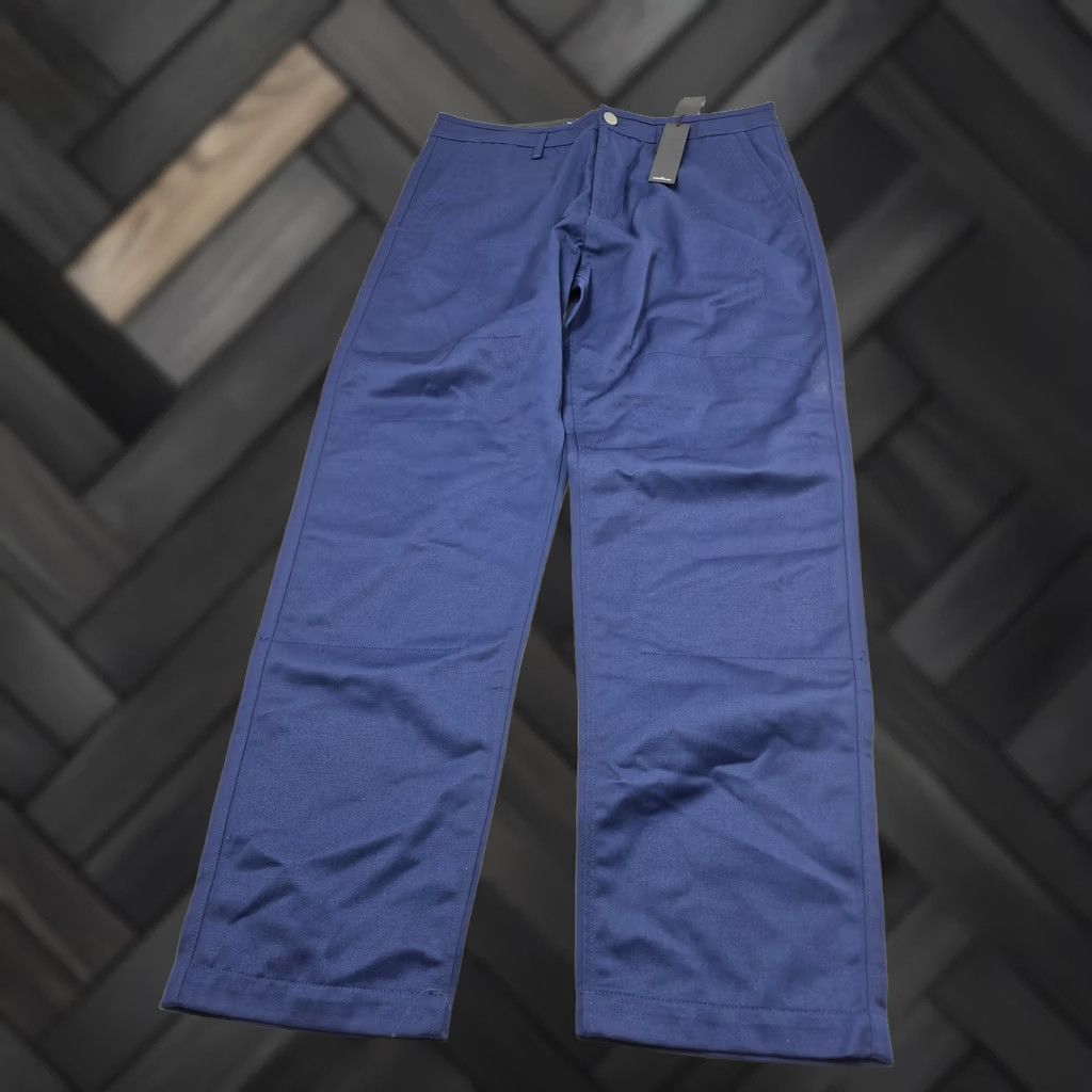 Stone Island Stone Island Chino Pants Mens 34x31 Blue Canvas Logo Italy NWT Straight Pockets Casual Slim Front Zip Flat Front Tailored Regular Fit Clothing Size US 34 / EU 50 - 1 Thumbnail