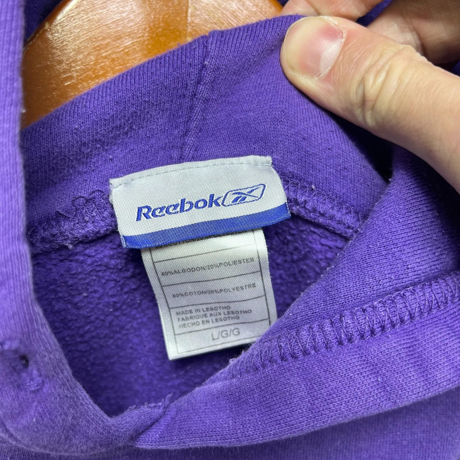 Reebok Vintage Minnesota Vikings Y2K Hoodie Large Size ONE SIZE - 4 Thumbnail