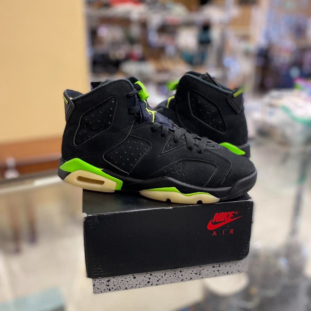 Nike Nike Air Jordan 6 Retro GS Electric Green 384665 003 Grailed