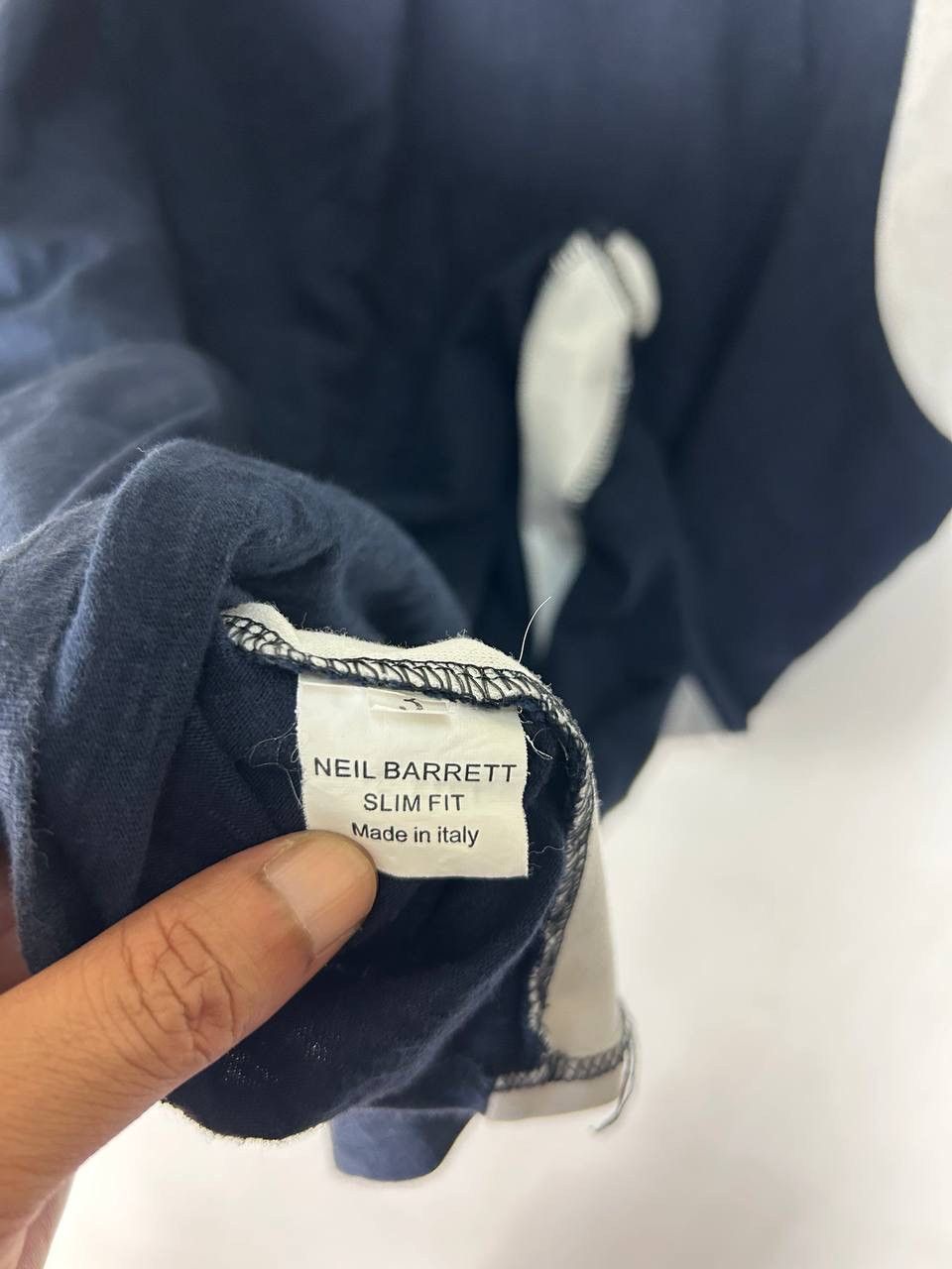 Neil Barrett Neil Barret Color Block T Shirt/ Streetwear Size US L / EU 52-54 / 3 - 6 Thumbnail