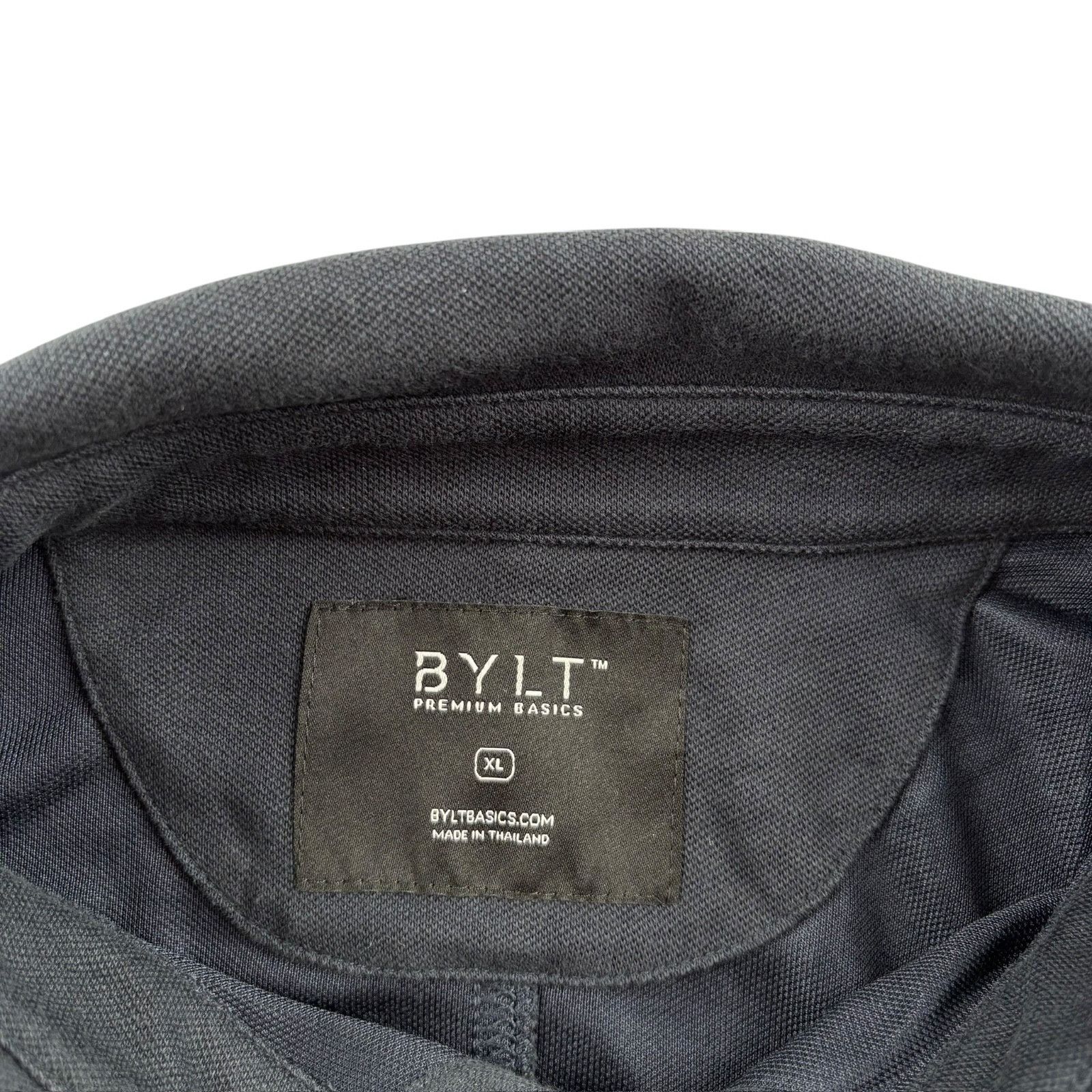 BYLT Premium Basics BYLT Men’s Cotton Blend Polo Shirt Blue • XL Size US XL / EU 56 / 4 - 3 Thumbnail