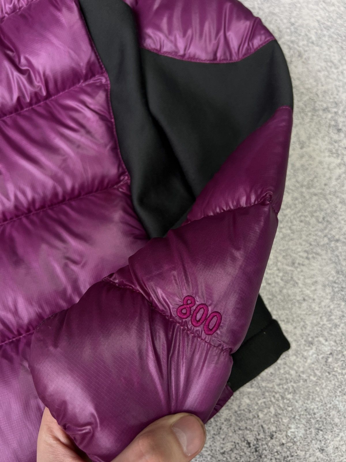 The North Face × Vintage Vintage Black and Purple North Face Puffer Women’s Jacket Size S / US 4 / IT 40 - 17 Thumbnail