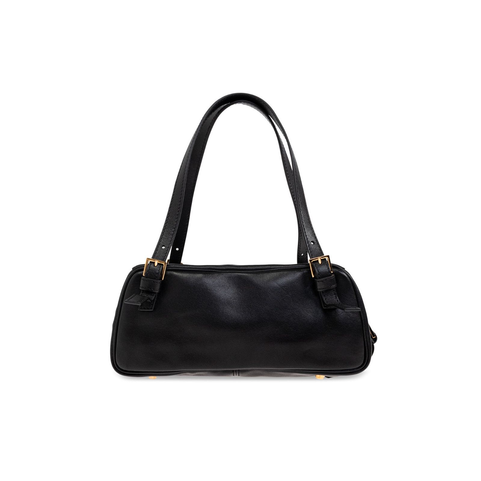 Versace VERSACE Tag Bowling Black Leather Shoulder Bag New & Authent Size ONE SIZE - 2 Thumbnail