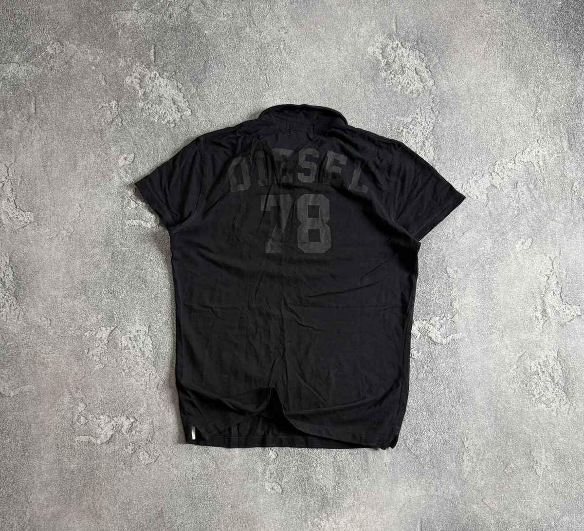 Diesel Diesel S/size polo tee tshirt y2k avantgarde black casual Size US S / EU 44-46 / 1 - 12 Thumbnail
