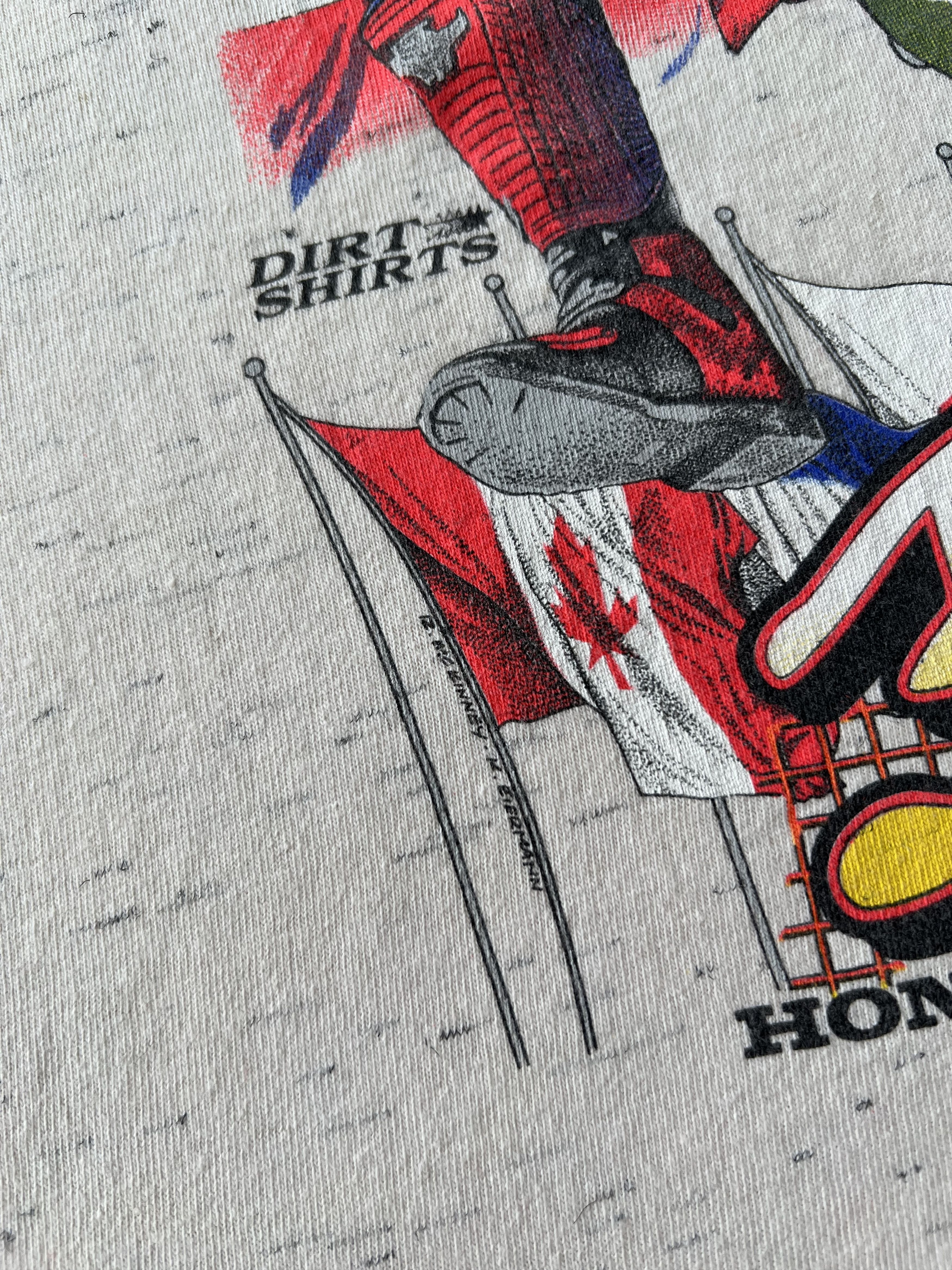 Vintage Vintage 90s 250 USGP AMA Motocross Supercross Racing Honda Size US XL / EU 56 / 4 - 18 Thumbnail