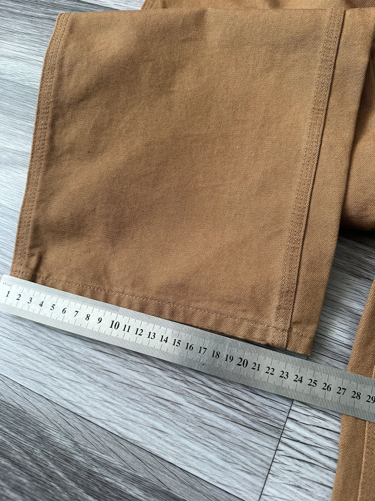 Carhartt × Vintage NEW Carhartt Vintage 34x30 Baggy Tan Carpenter Pants Size US 34 / EU 50 - 14 Thumbnail