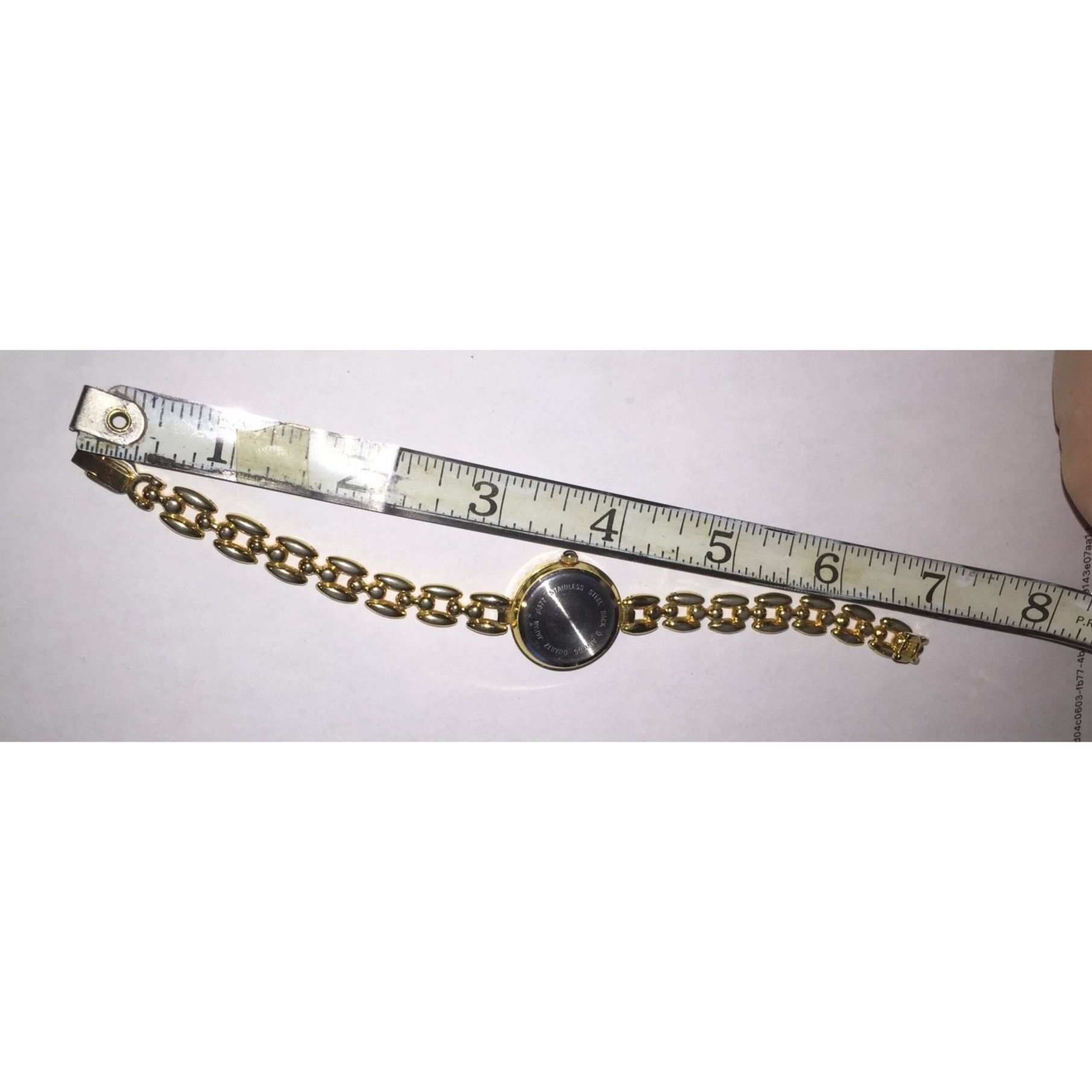 Other Womens Elizabeth Taylor Quartz Watch Gold Tone w/ Rhinestone Size ONE SIZE - 6 Thumbnail