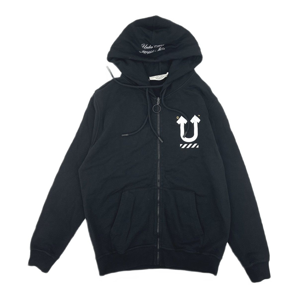 Off-White × Undercover OFF-WHITE FW19 Undercover Skeleton RVRS Zipped Hoodie Size US L / EU 52-54 / 3 - 2 Thumbnail