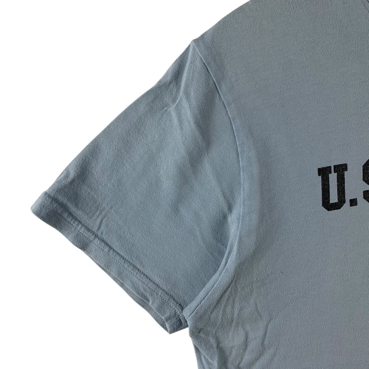 Japanese Brand HOUSTON U.S Air force 435FS Printed tee Size US L / EU 52-54 / 3 - 7 Thumbnail