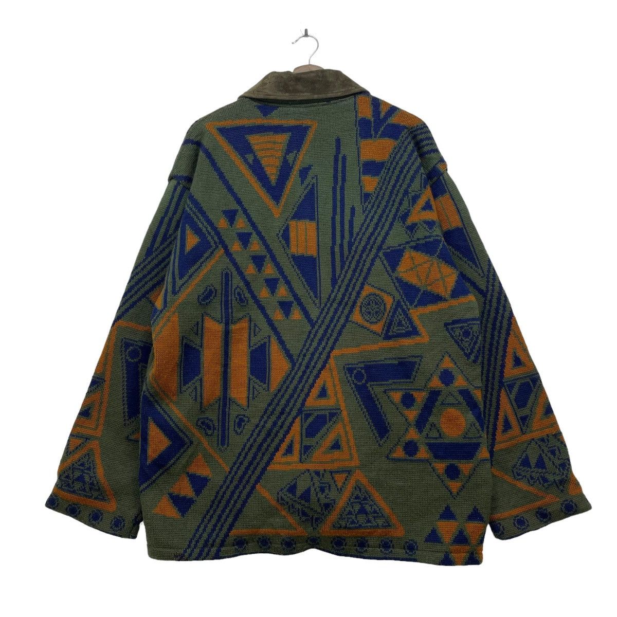 Aran Isles Knitwear × Native 💥Made In Japan Virgo Knit Jacket Native Style Jacket Size US M / EU 48-50 / 2 - 2 Thumbnail