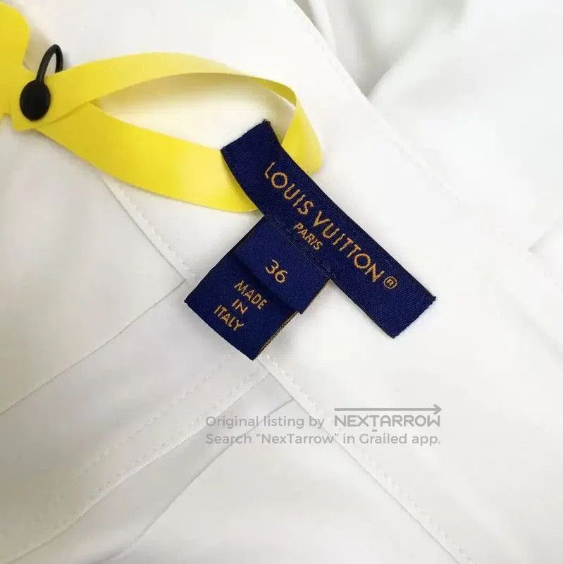 Louis Vuitton Louis Vuitton White Nylon Casual Pants . Size 26" / US 2 / IT 38 - 4 Thumbnail