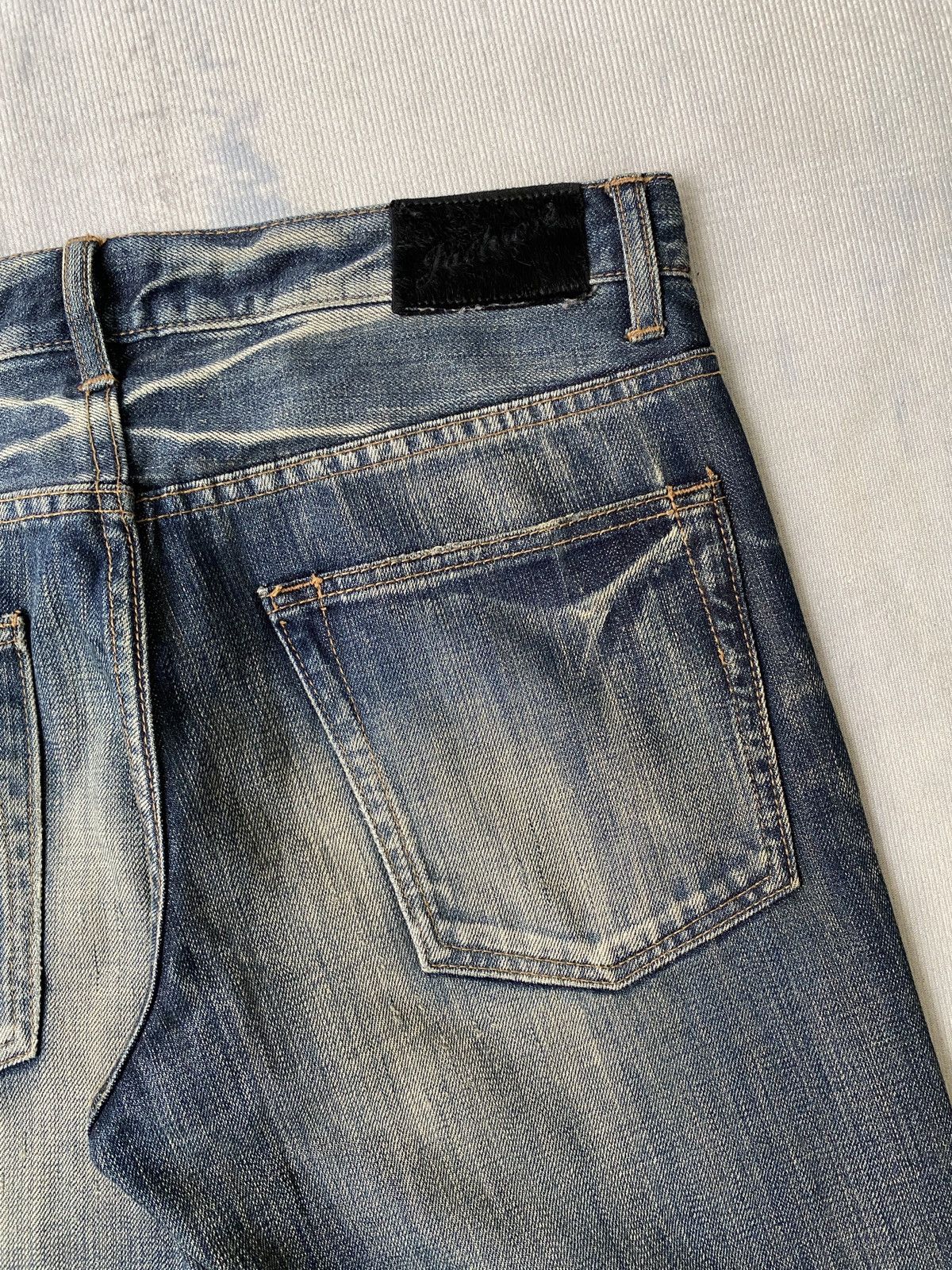 JACKROSE Jack Rose Japan Blue Faded Rusty Claw Marks Denim Size US 32 / EU 48 - 18 Thumbnail