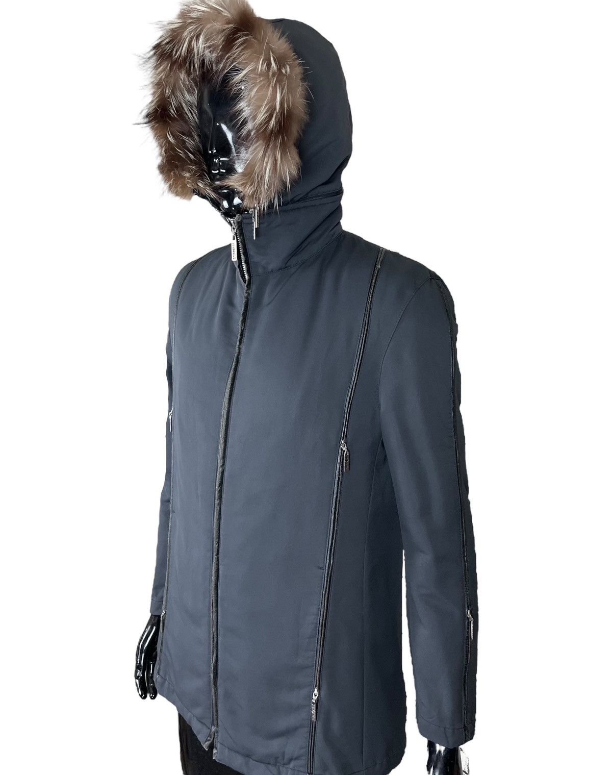 Designer × Gaultier Homme Objet × Jean Paul Gaultier Jean Paul Gaultier Objet Homme Furs Hoodie Winter Parka Size US S / EU 44-46 / 1 - 19 Thumbnail
