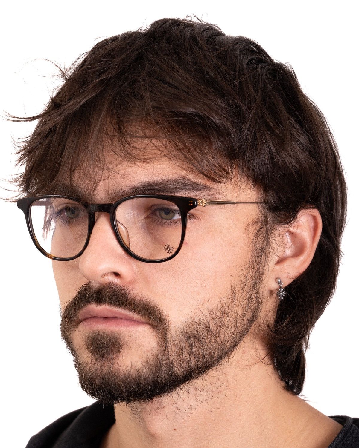 Chrome Hearts Chrome Hearts « PLUCK » Glasses Gold Size ONE SIZE - 2 Thumbnail