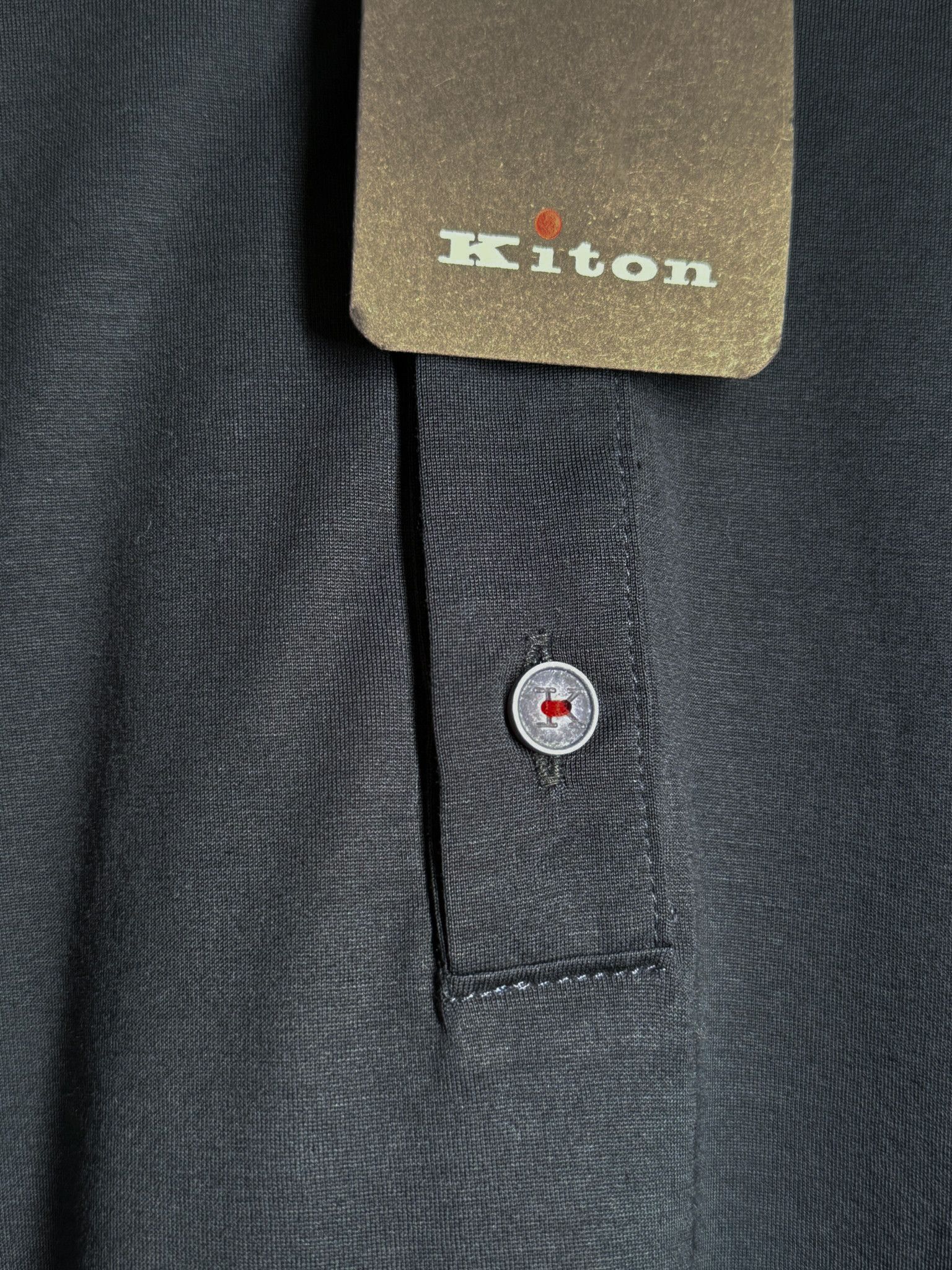 Kiton Kiton Italian Short Sleeve Shirt Size US S / EU 44-46 / 1 - 1 Thumbnail