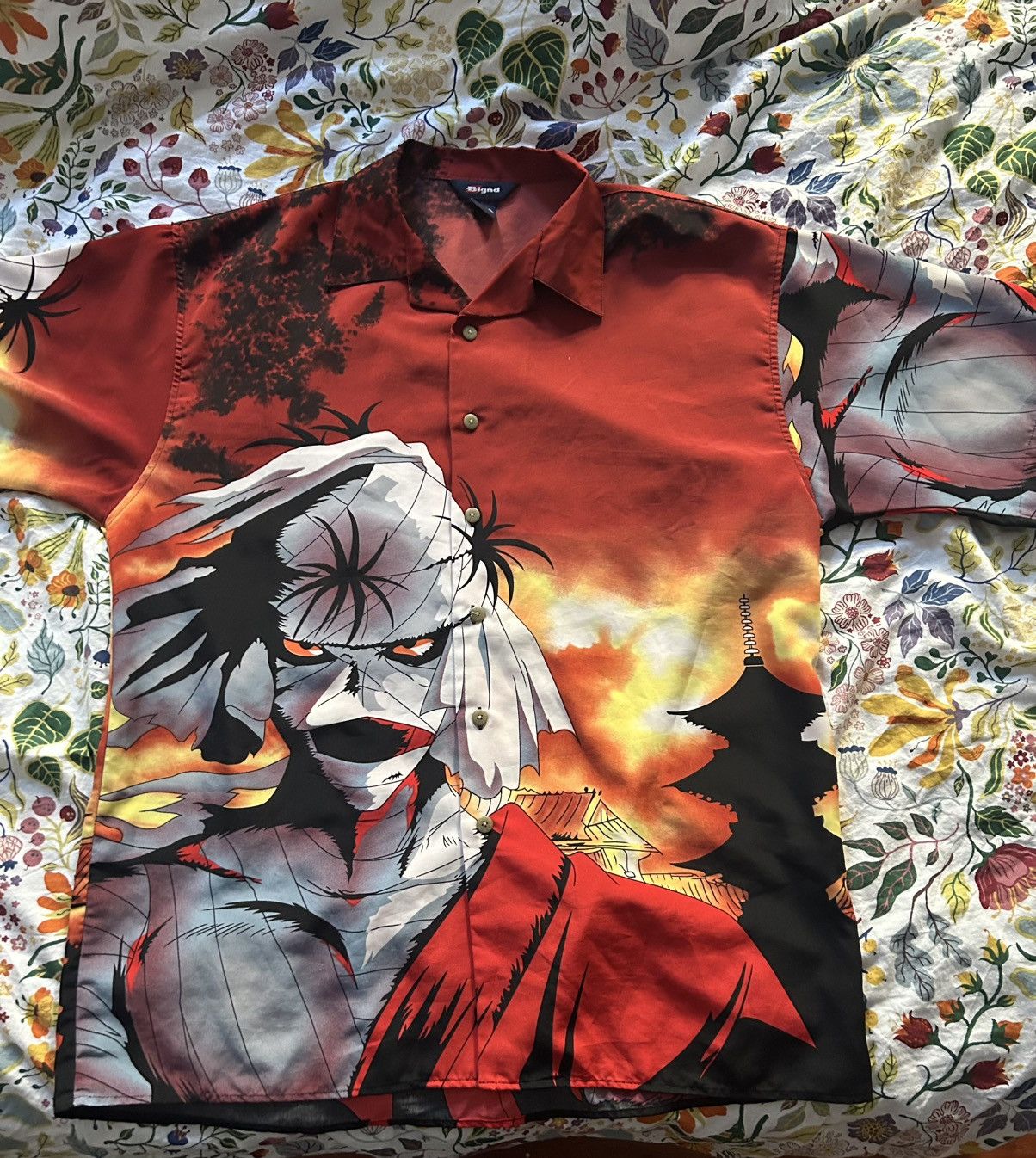 Other VINTAGE 90’s Rurouni Kenshin „Makoto Shishio” Anime Shirt Size US M / EU 48-50 / 2 - 2 Thumbnail