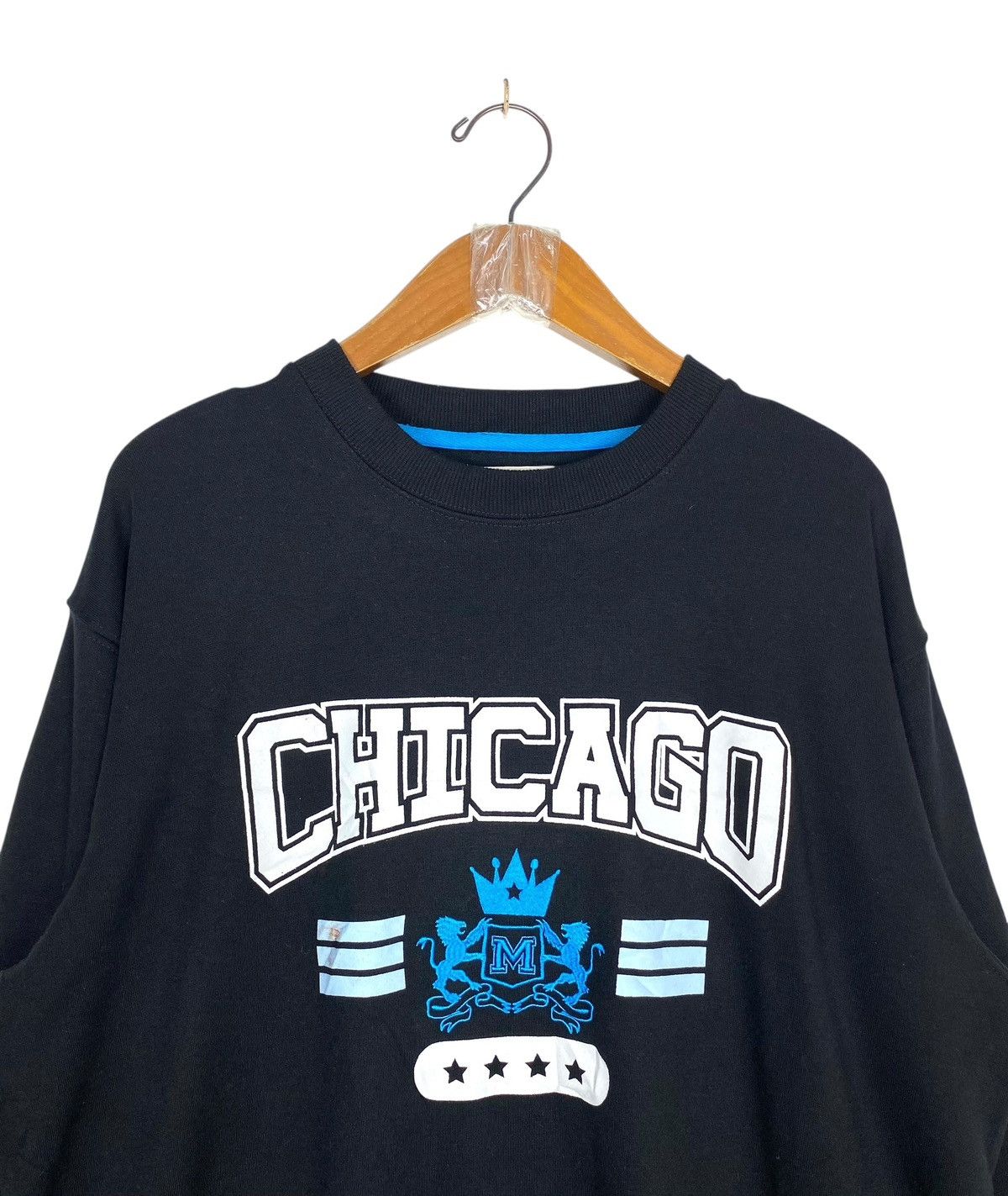 Vintage Rare‼️ Chicago Big Logo Sweatshirt Size US L / EU 52-54 / 3 - 2 Thumbnail
