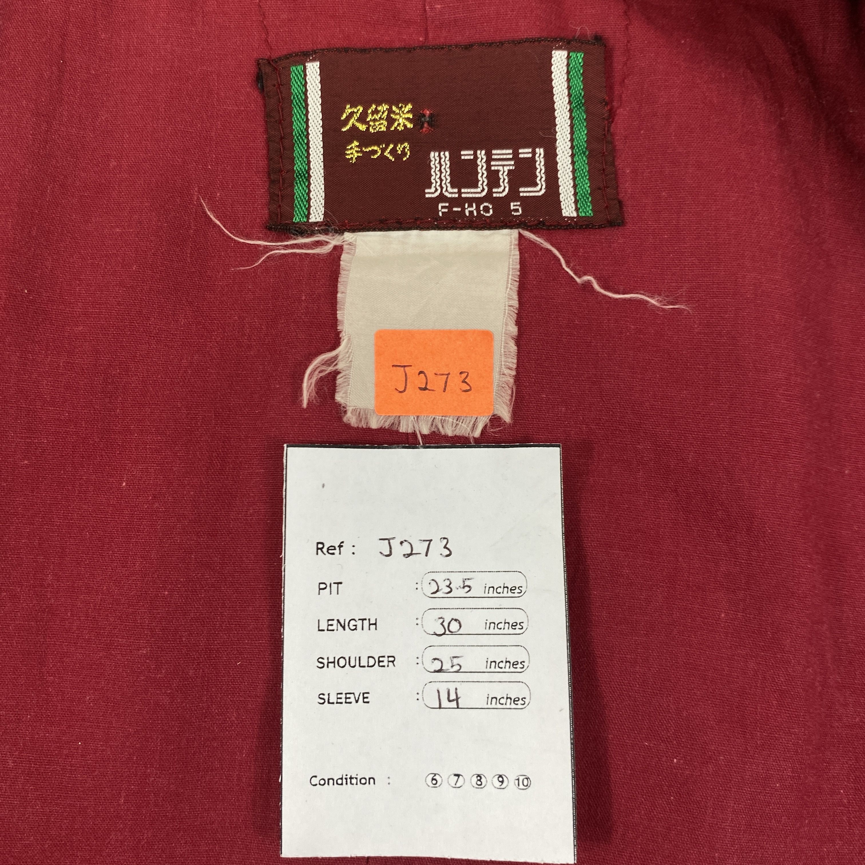 Japanese Brand Vintage Japanese Padded Plaid Japanese Kimono -J273 Size US L / EU 52-54 / 3 - 7 Thumbnail