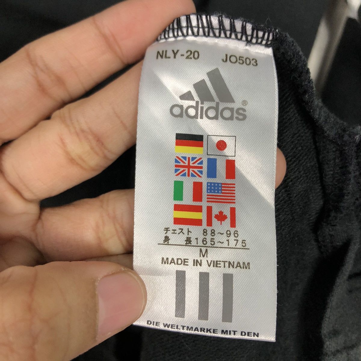 Adidas 📌Rich Black Vintage Chore Zipper Jacket Adidas Size US M / EU 48-50 / 2 - 16 Thumbnail