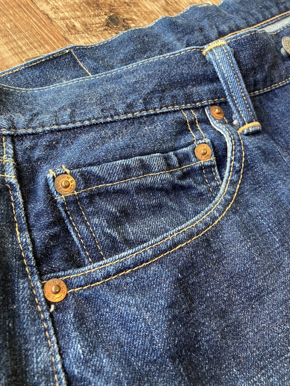 Warehouse & Co. WAREHOUSE CO. 1101 W31 x L32 Vintage Osaka 5 Selvedge Jeans Size US 31 - 7 Thumbnail