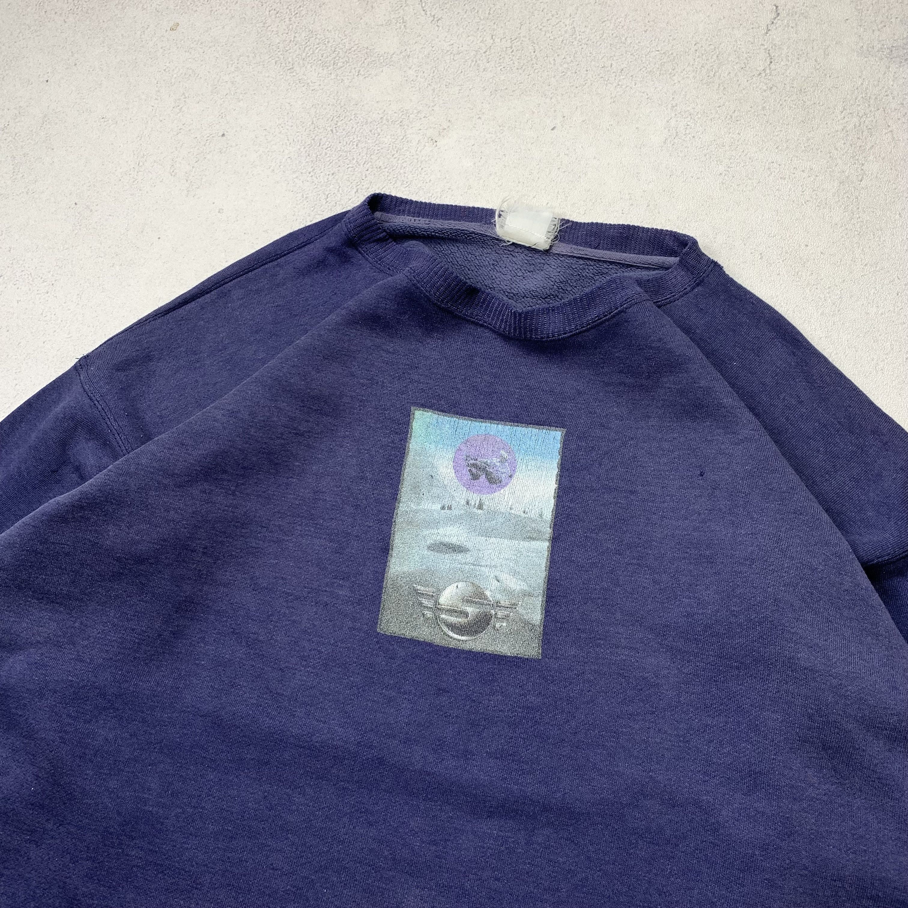 Vintage Vintage 90s Skateboards Distressed Destroyed Sweatshirt Size US L / EU 52-54 / 3 - 3 Thumbnail
