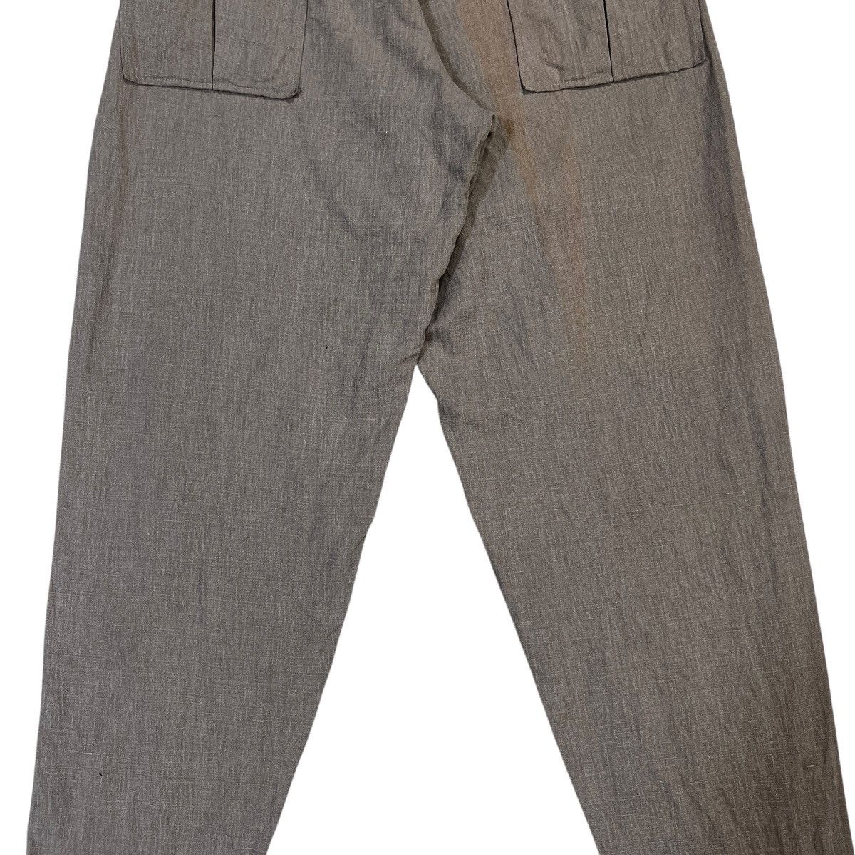 Yohji Yamamoto 💥 Y's For Men Yohji Yamamoto men Linen Cotton Trouser Pant Size US 34 / EU 50 - 12 Thumbnail