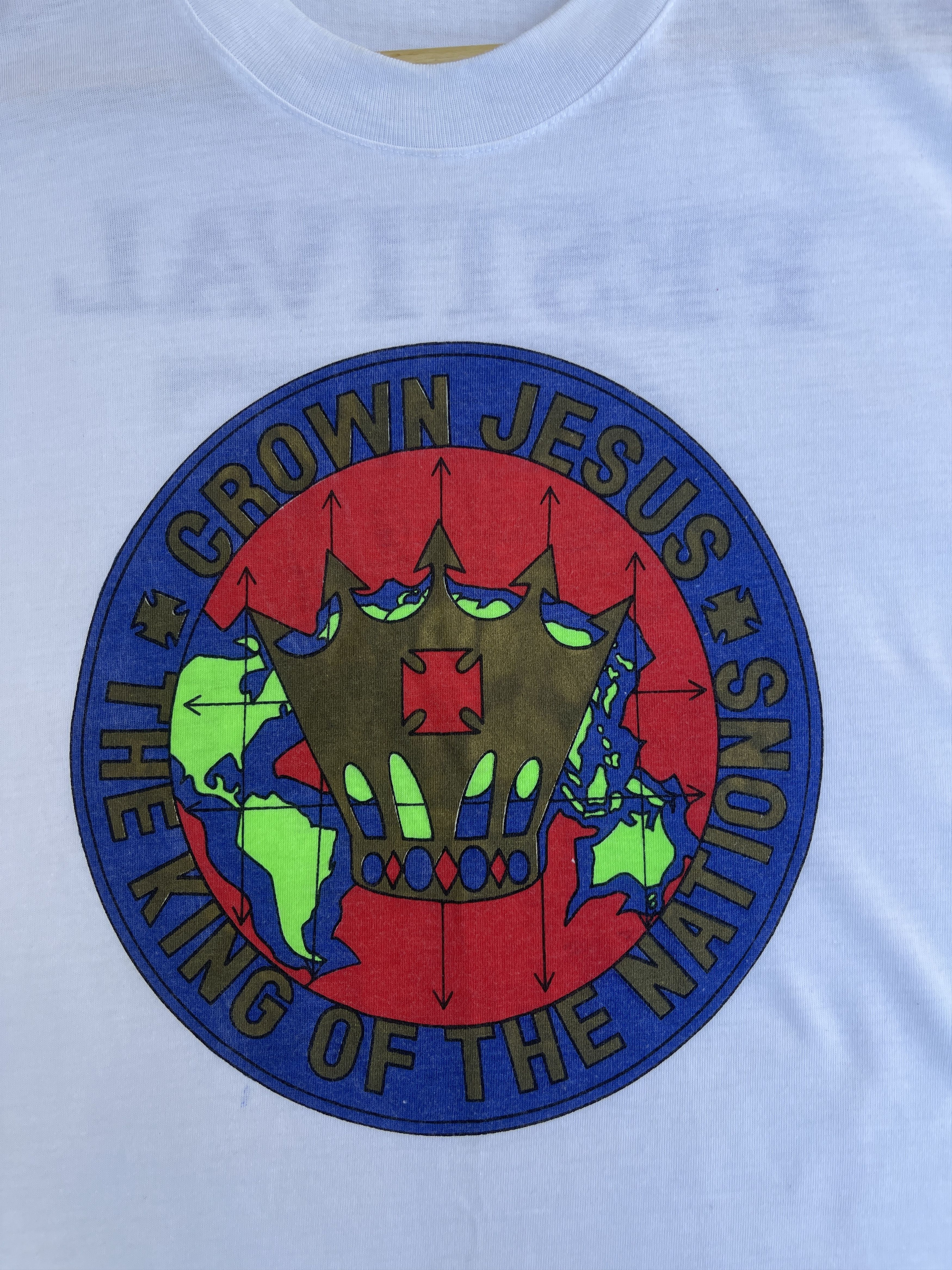 Other Last Drop🔥Rare🔥Vintage 90s Jesus Festival Of Praise T-Shirt Size US M / EU 48-50 / 2 - 10 Thumbnail