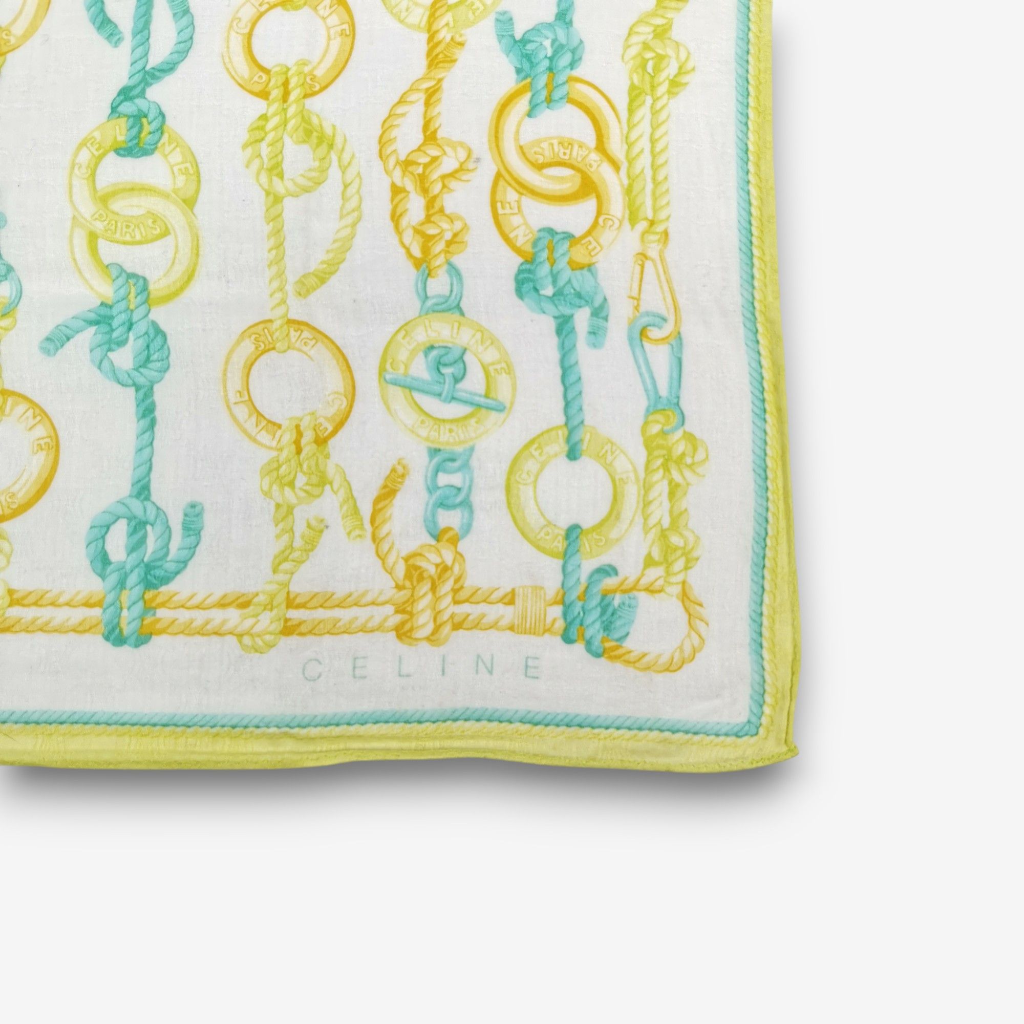 Celine Vintage Celine Handkerchief Pocket Square Bandana Size ONE SIZE - 3 Thumbnail