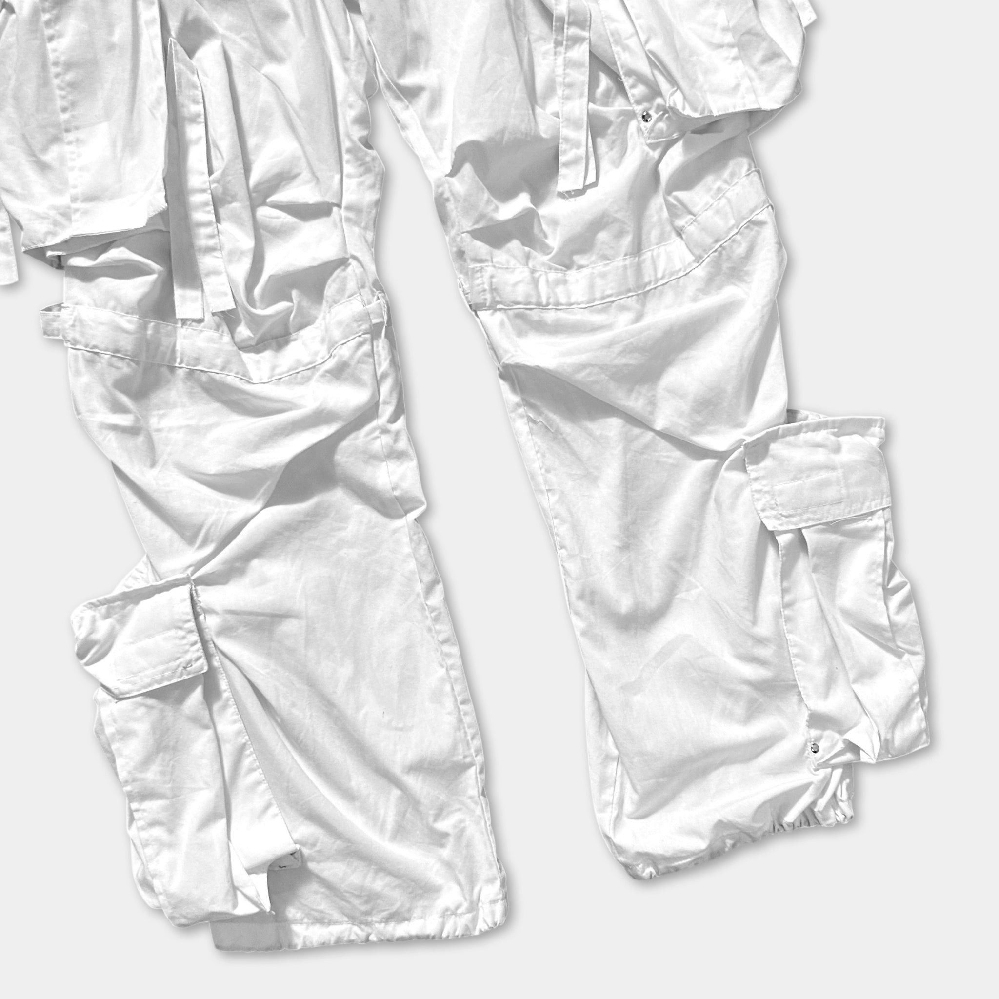 Other White Parachute Cargo Pants Size US 41 - 3 Thumbnail