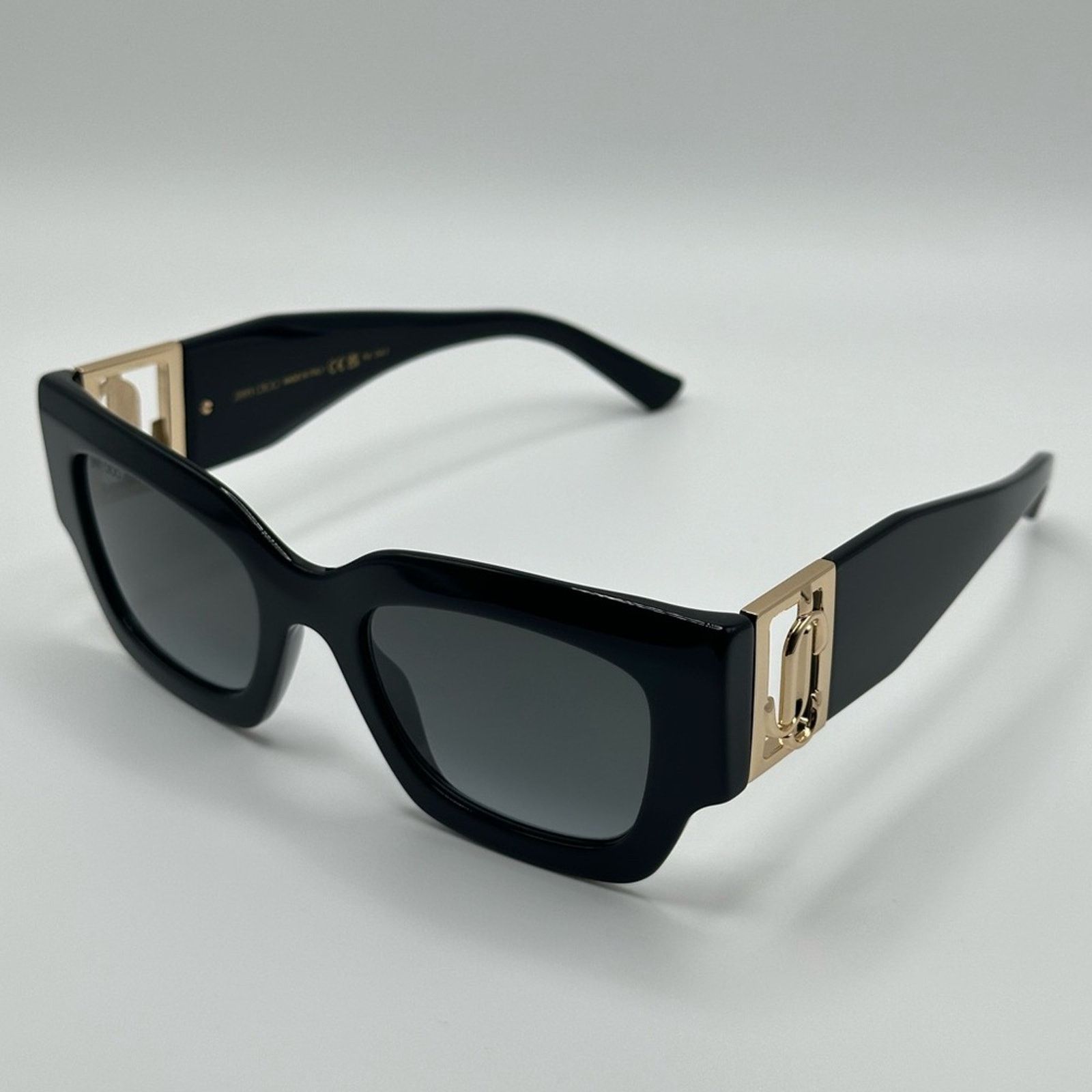 Jimmy Choo BRAND NEW JIMMY CHOO NENA/S 807 Black Women Sunglasses Size ONE SIZE - 4 Thumbnail