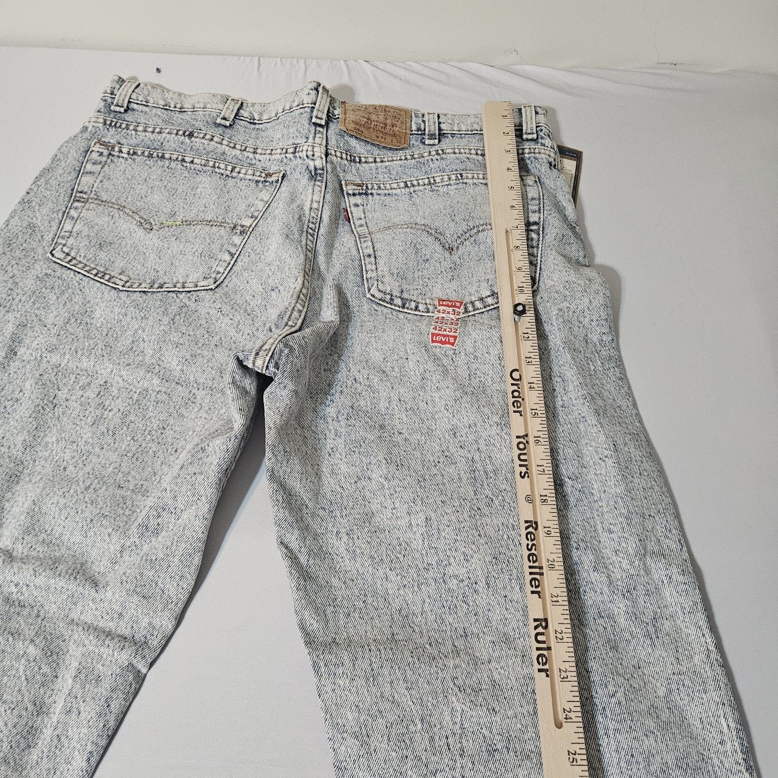 Levi's NWT Levi’s 550 Relaxed VTG '81 Men's Jeans 40x32 STONE WASH Size US 40 / EU 56 - 9 Thumbnail
