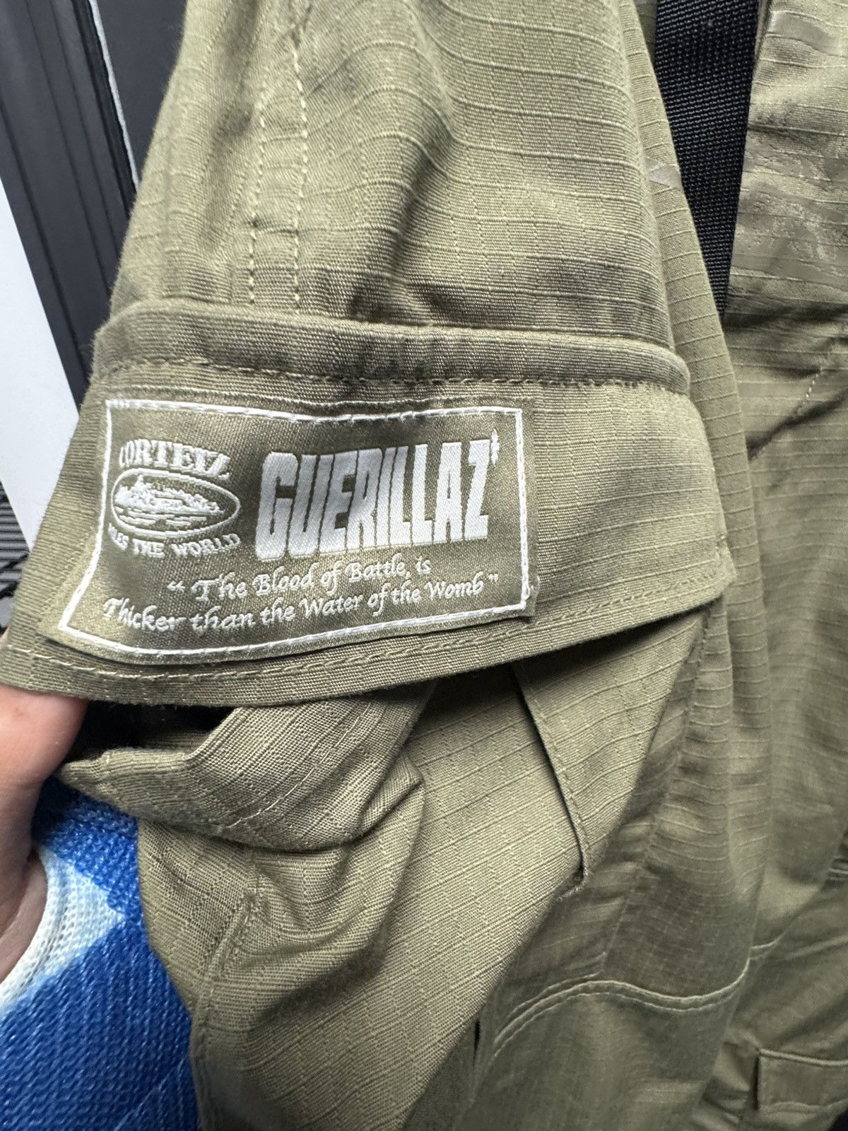 Corteiz Corteiz Guerillaz Cargo Pants Tonal Khaki Size US 32 / EU 48 - 3 Thumbnail