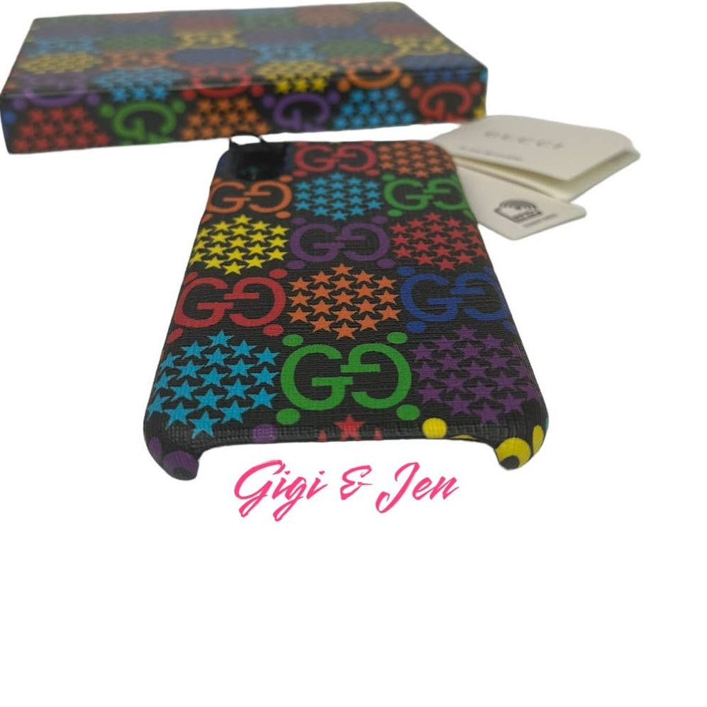 Gucci Authentic Gucci GG Psychedelic 603758 PVC XS / X Phone Case Size ONE SIZE - 3 Thumbnail